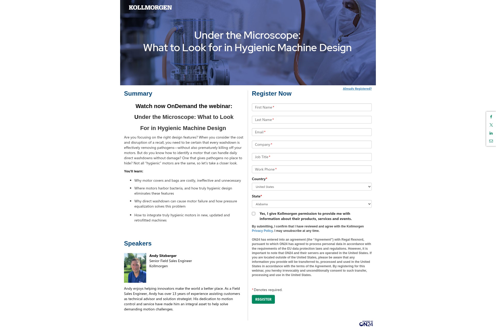 Landing Page