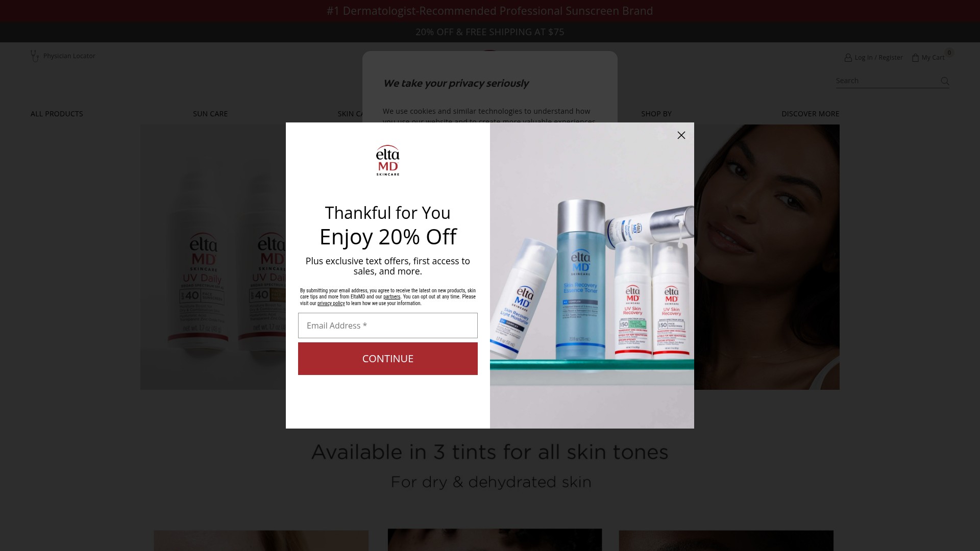 Landing Page