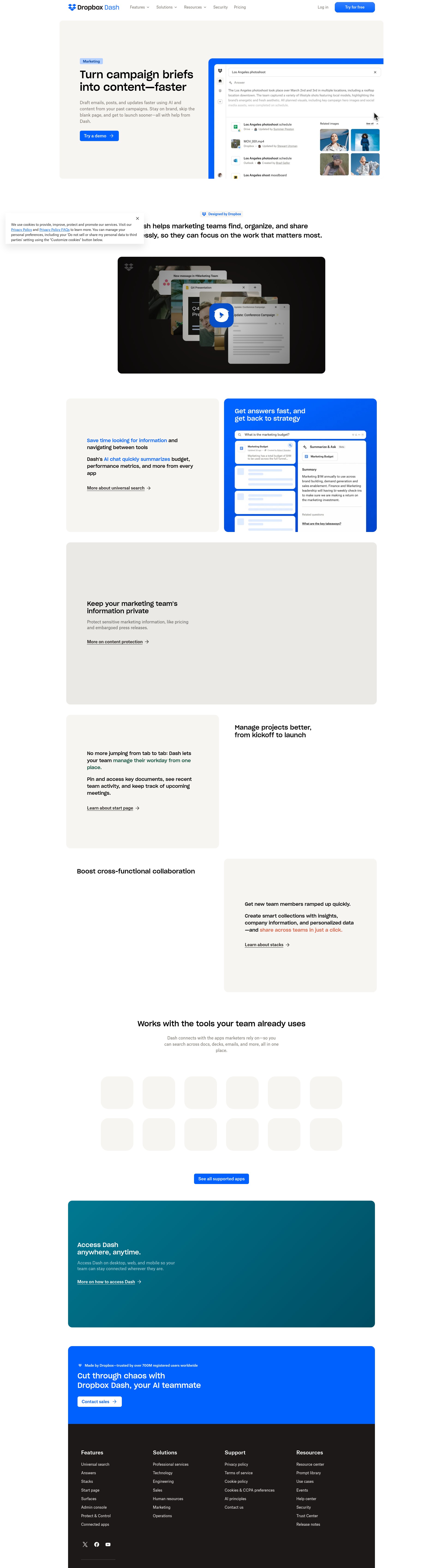Landing Page