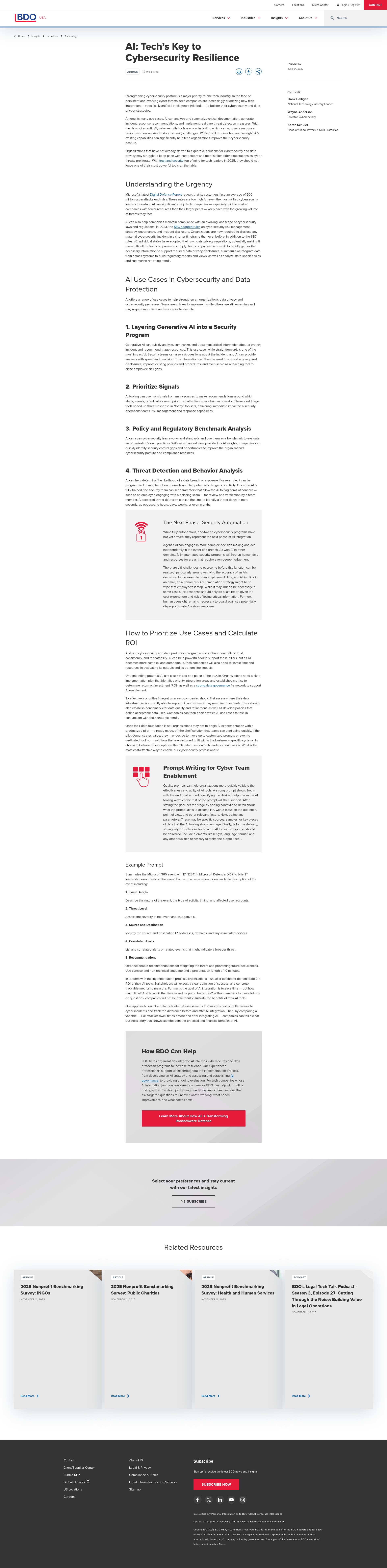 Landing Page