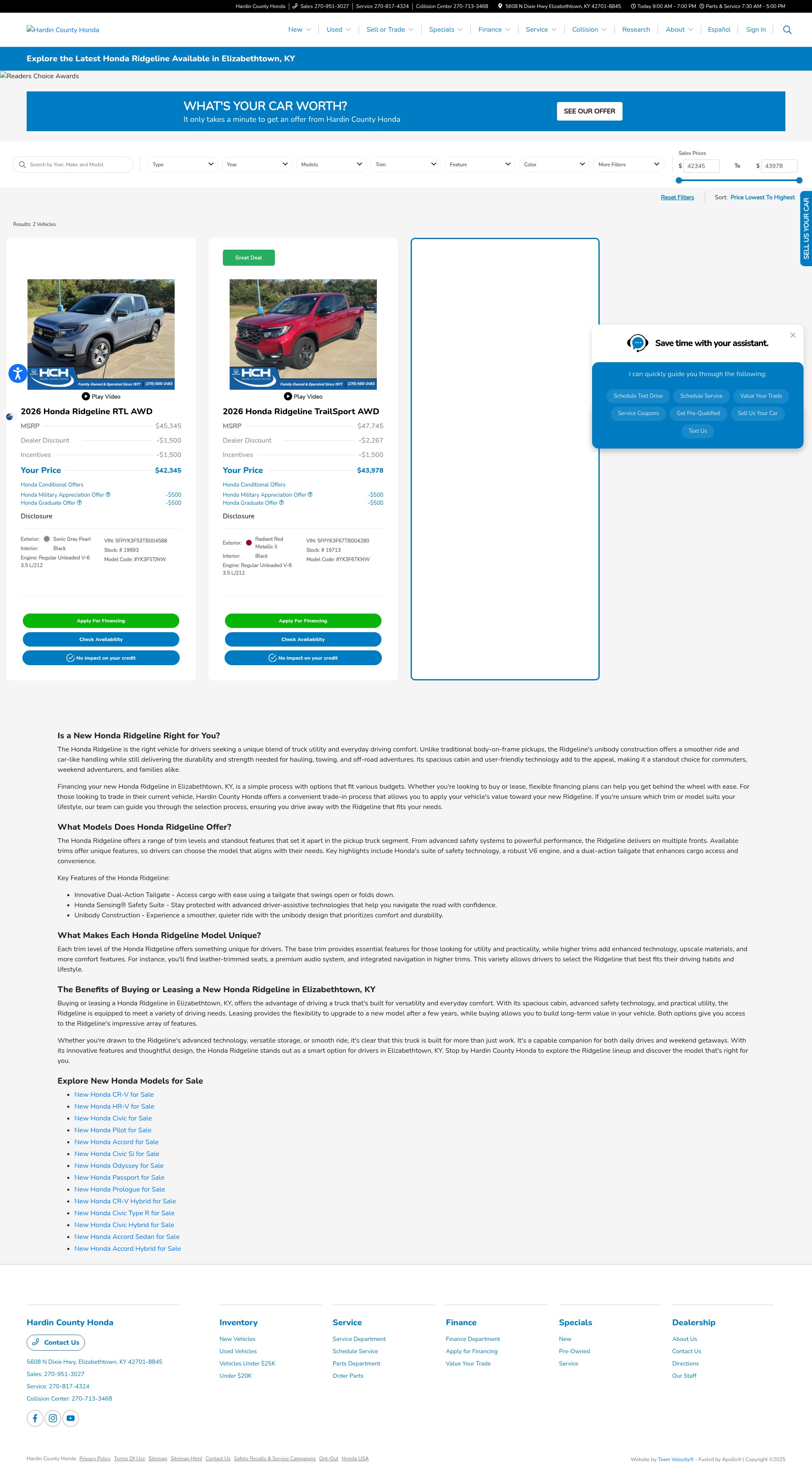 Landing Page