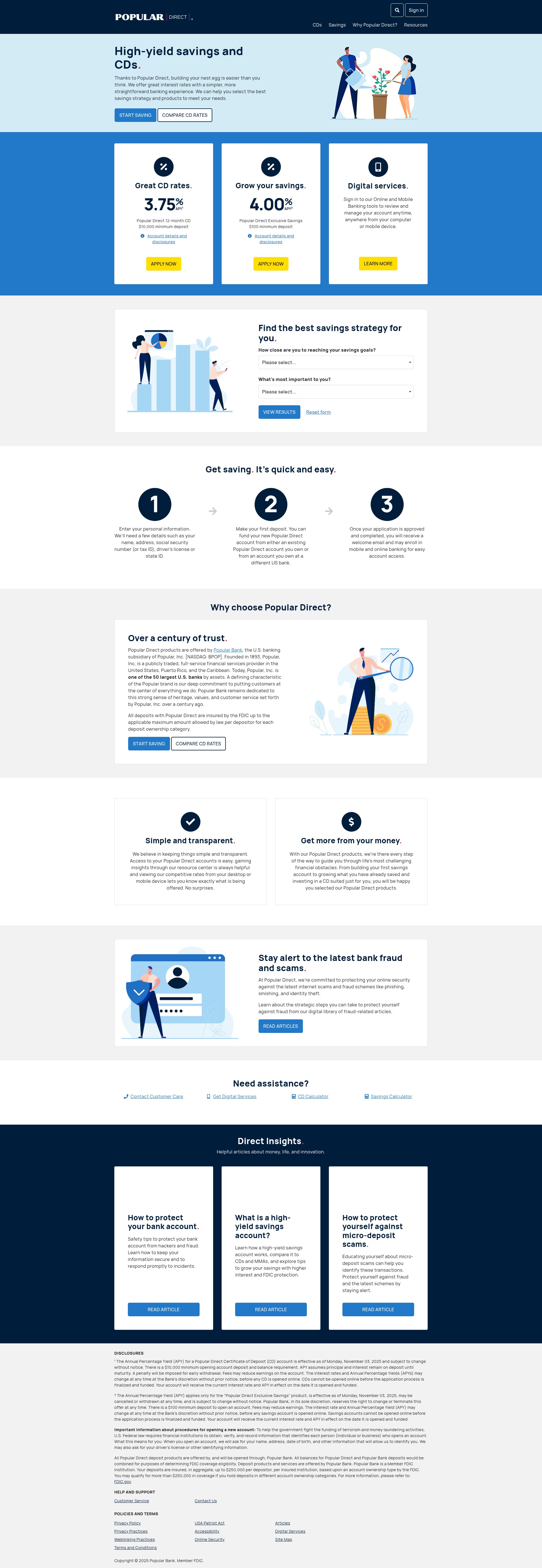 Landing Page