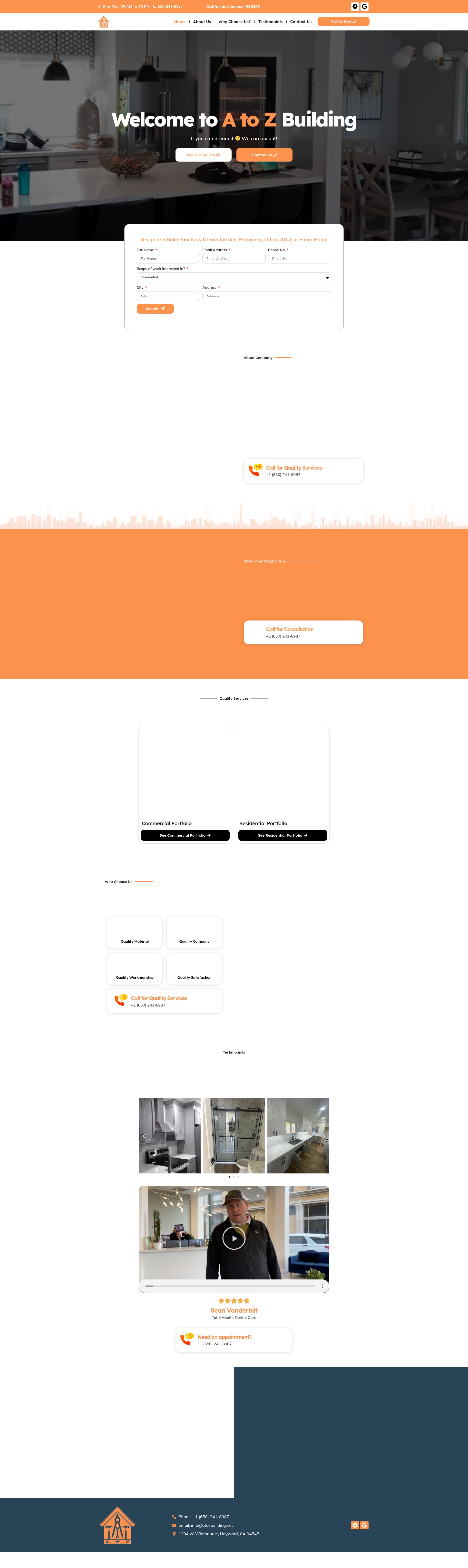 Landing Page