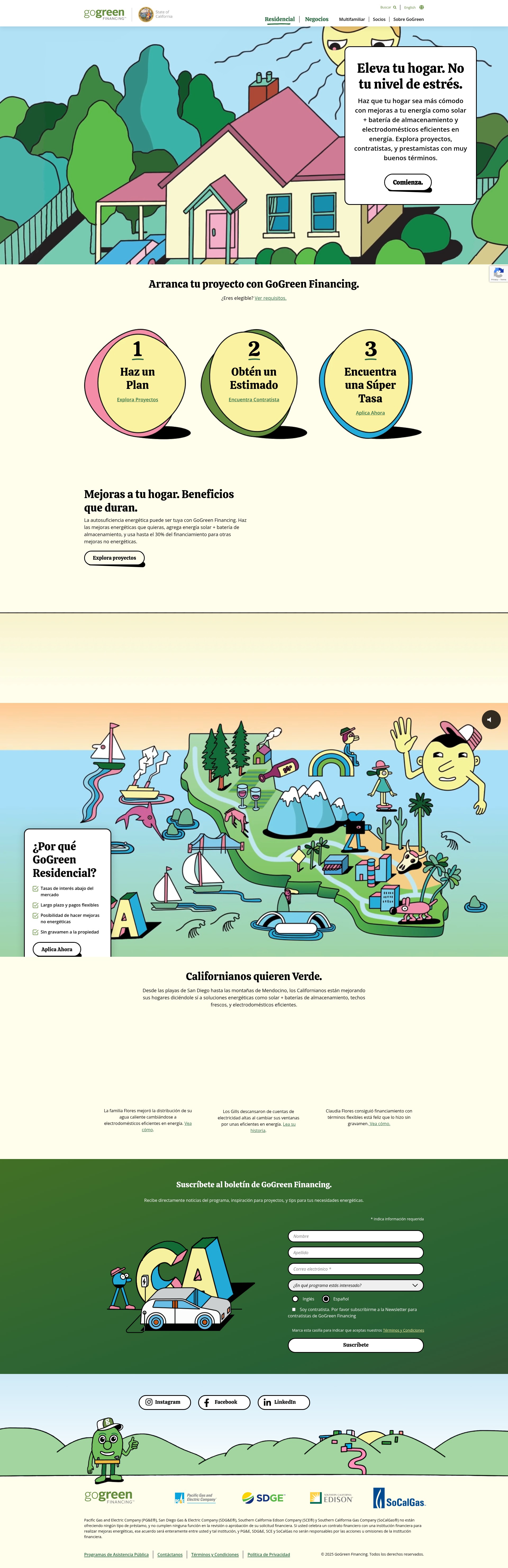 Landing Page