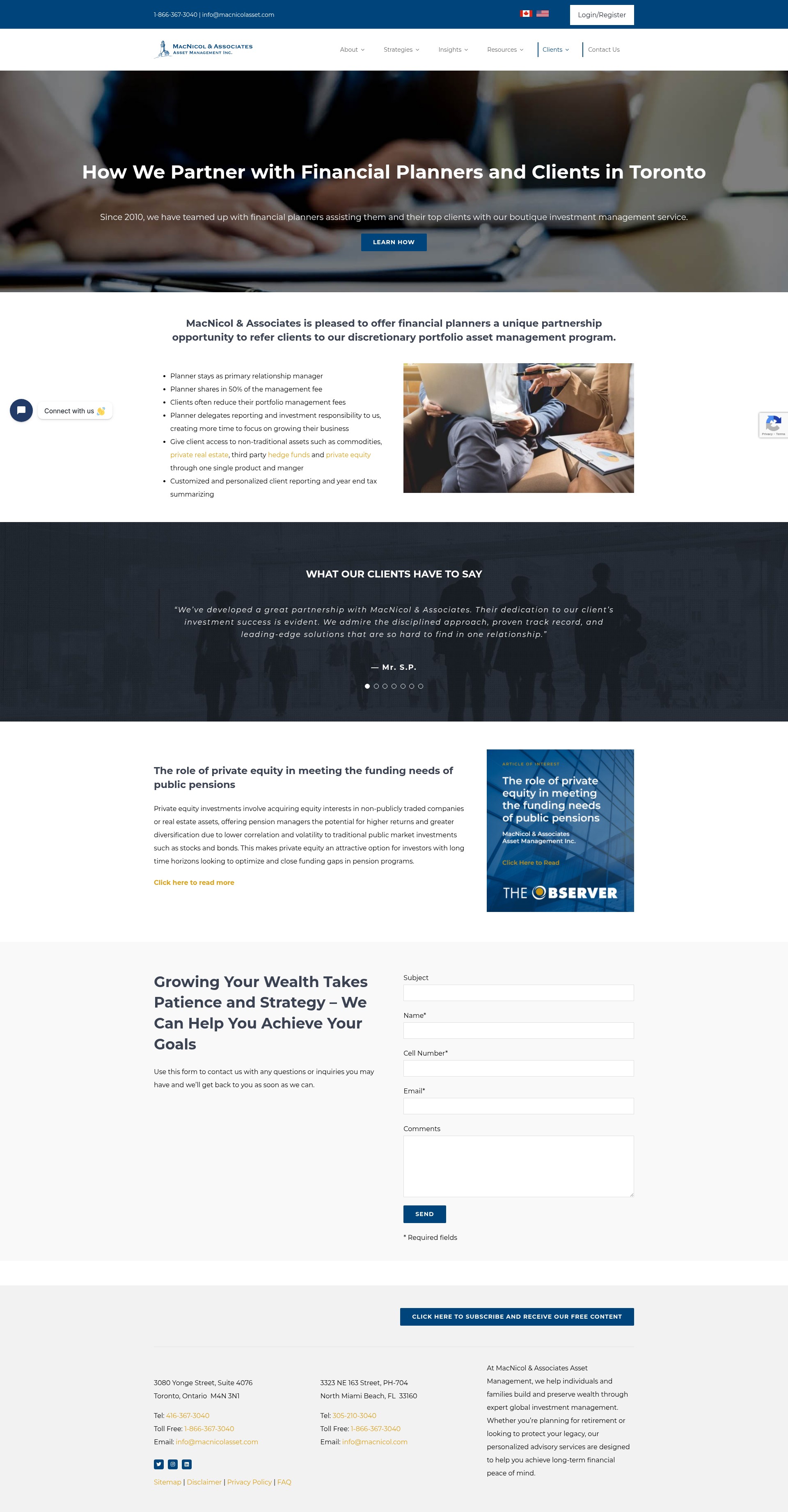 Landing Page