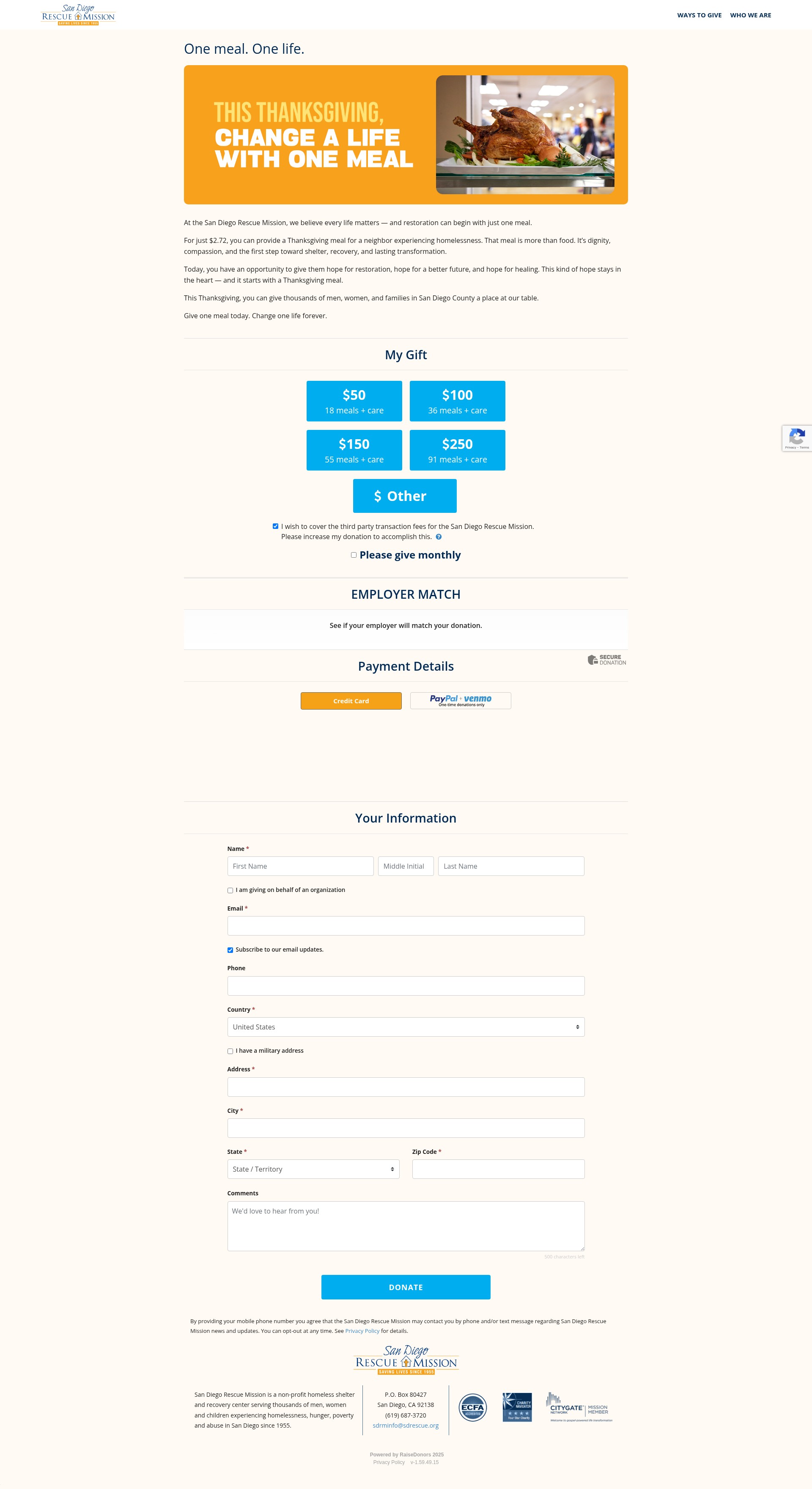 Landing Page