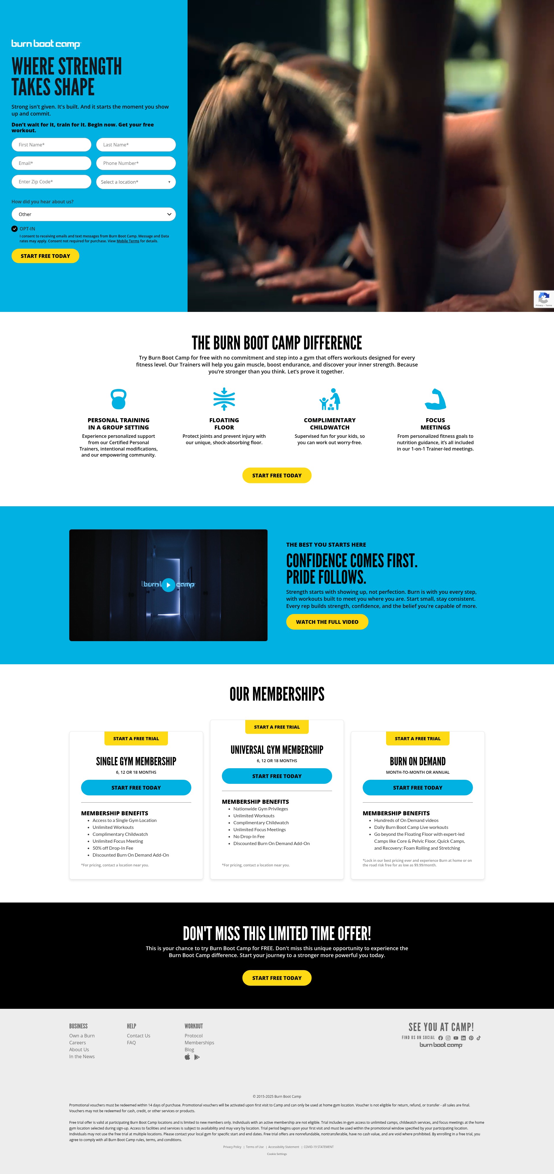 Landing Page