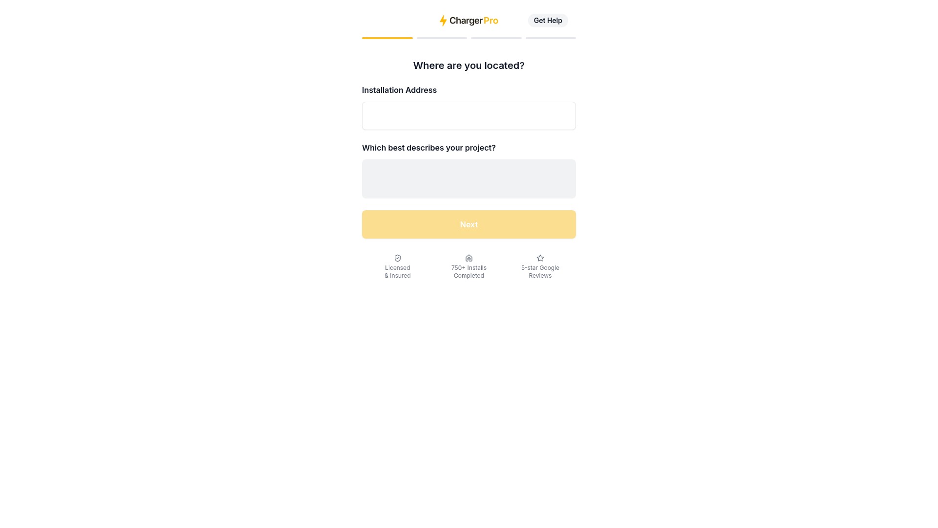 Landing Page