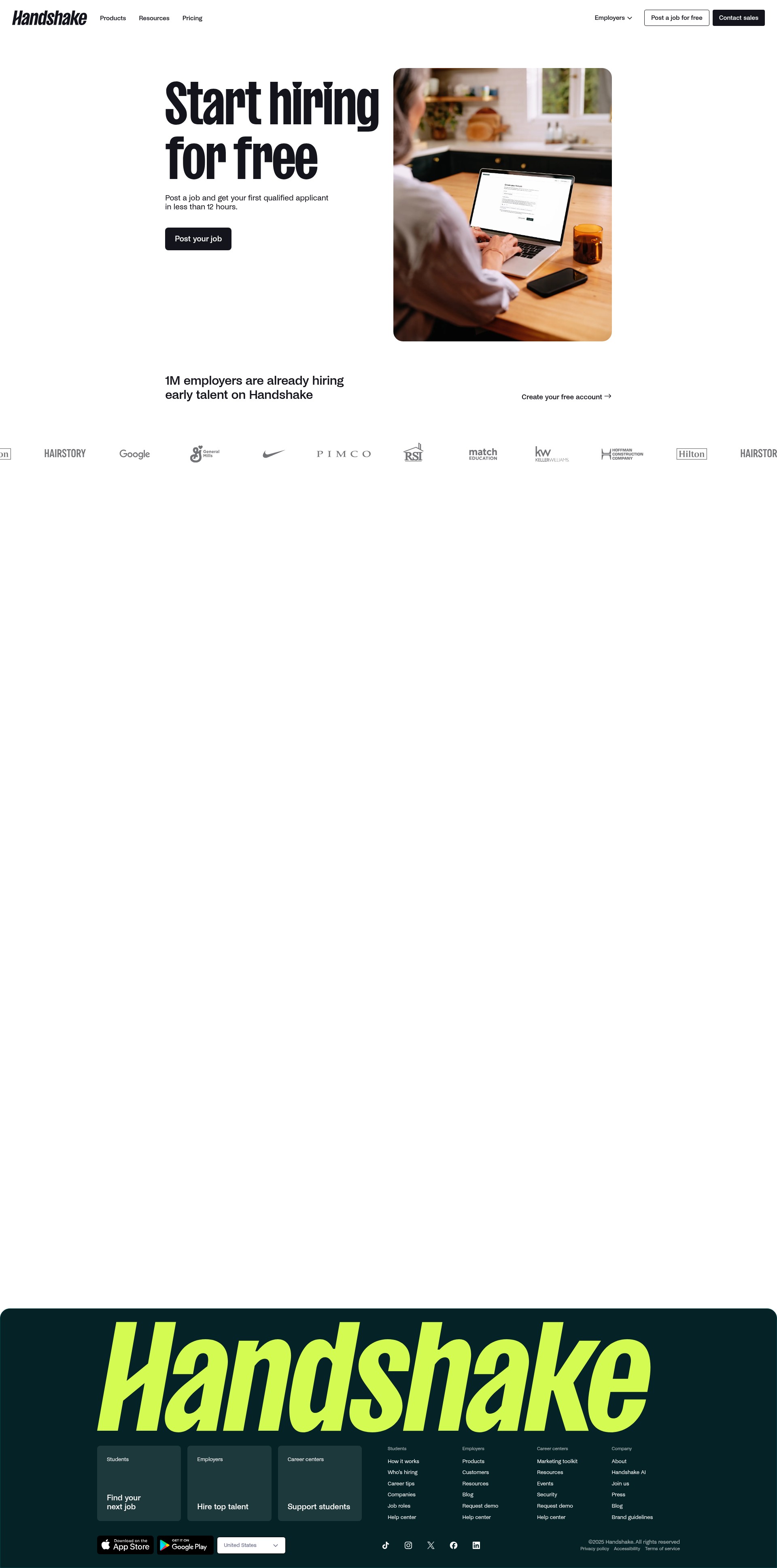 Landing Page