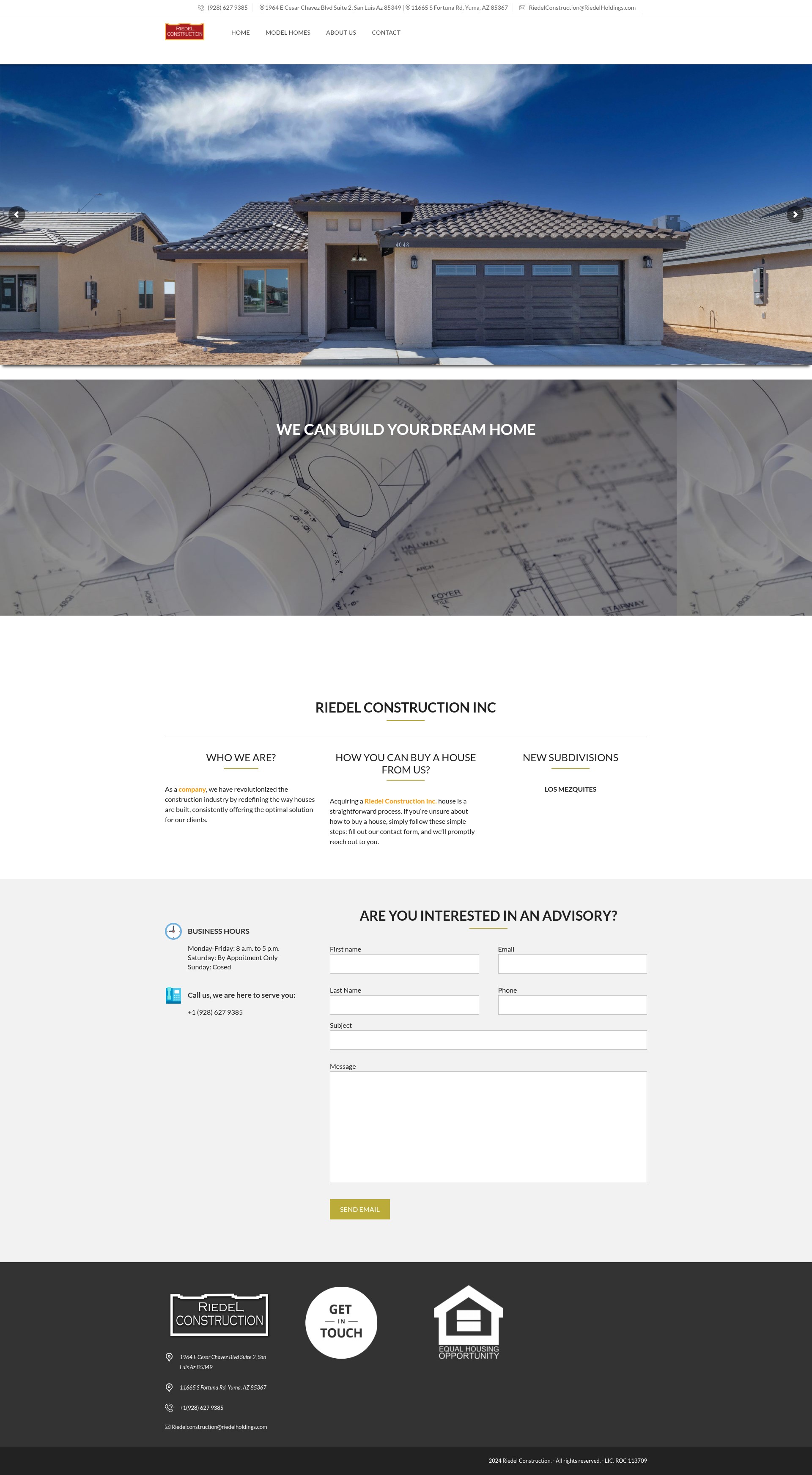 Landing Page