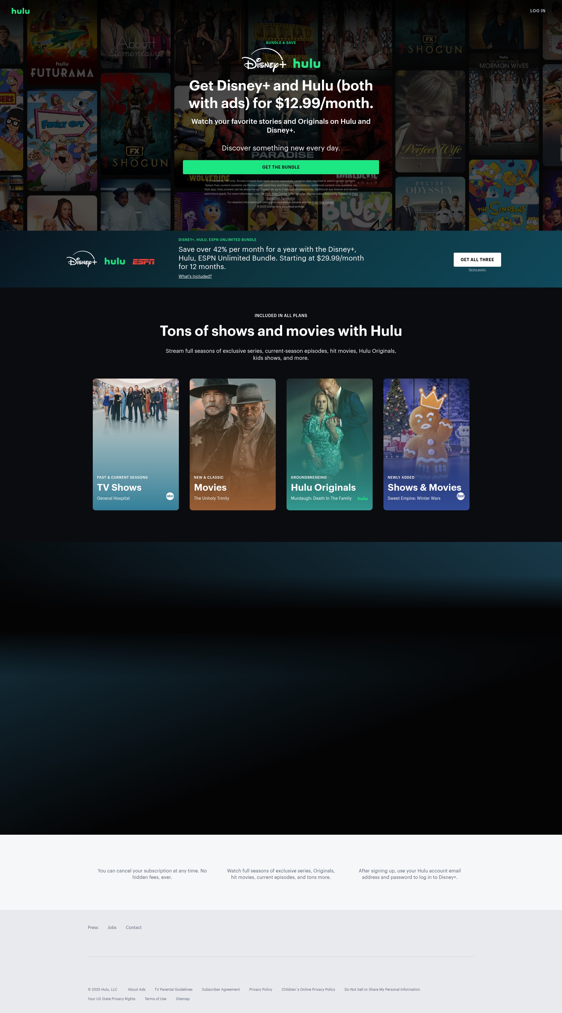 Landing Page