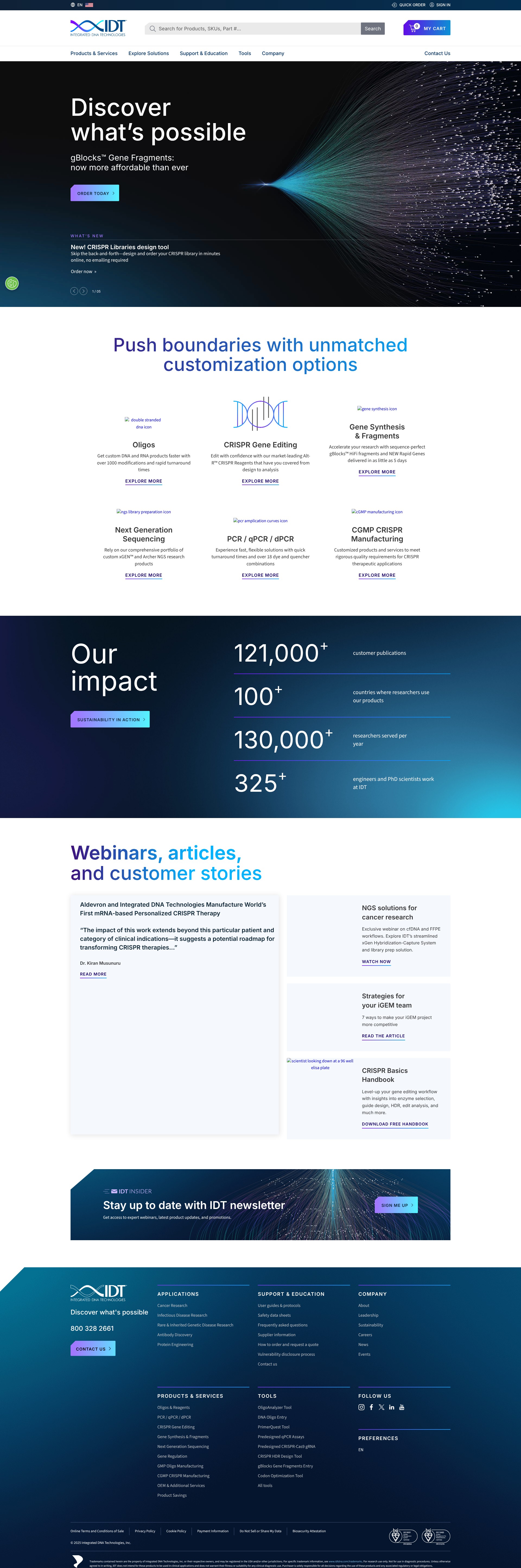 Landing Page