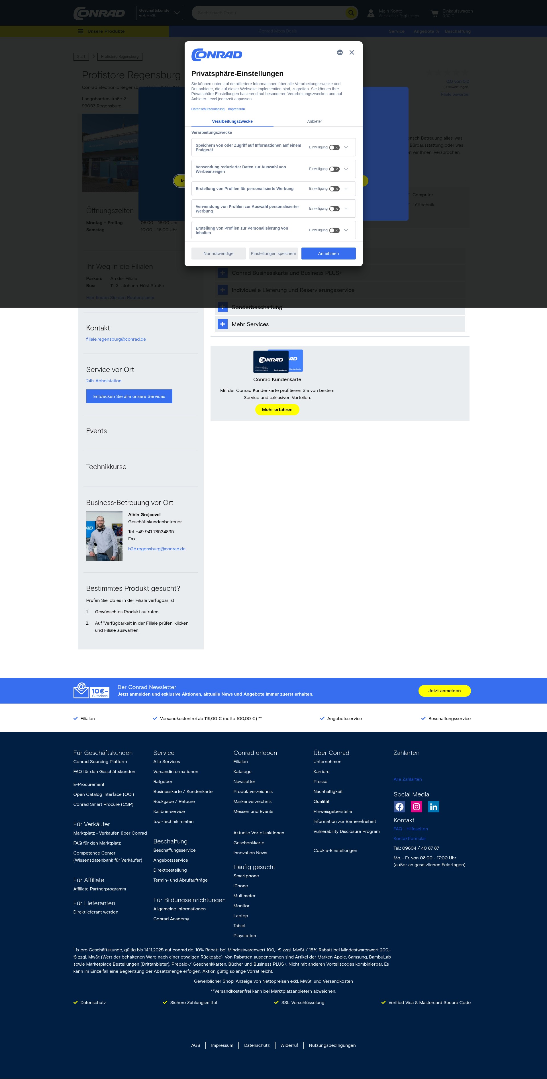 Landing Page