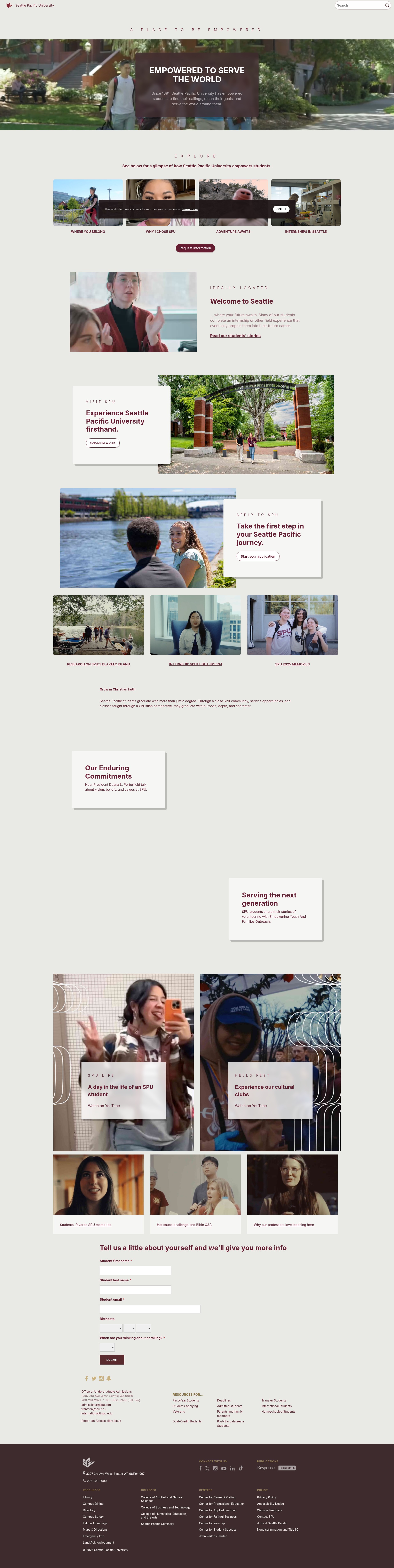 Landing Page