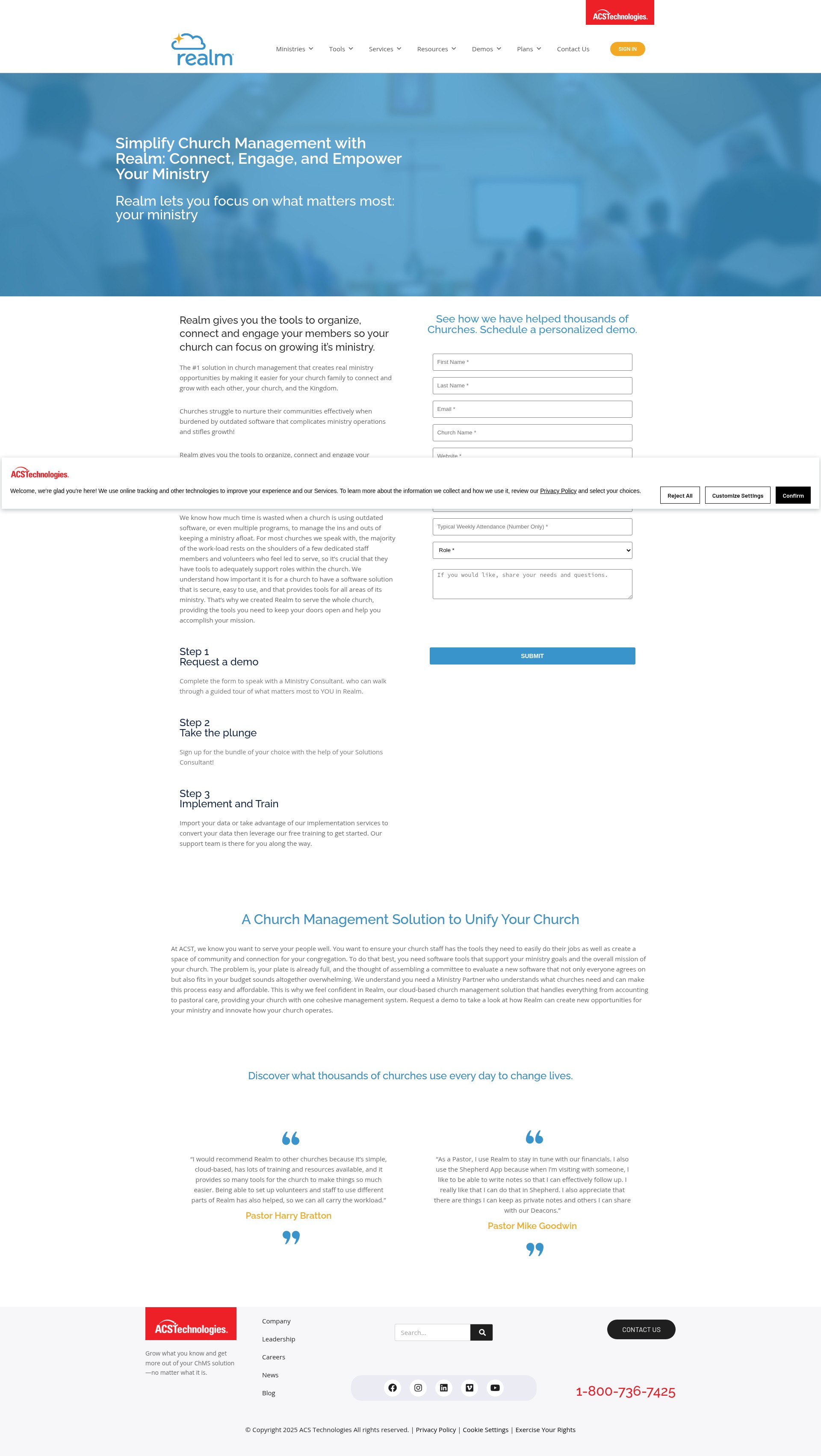 Landing Page