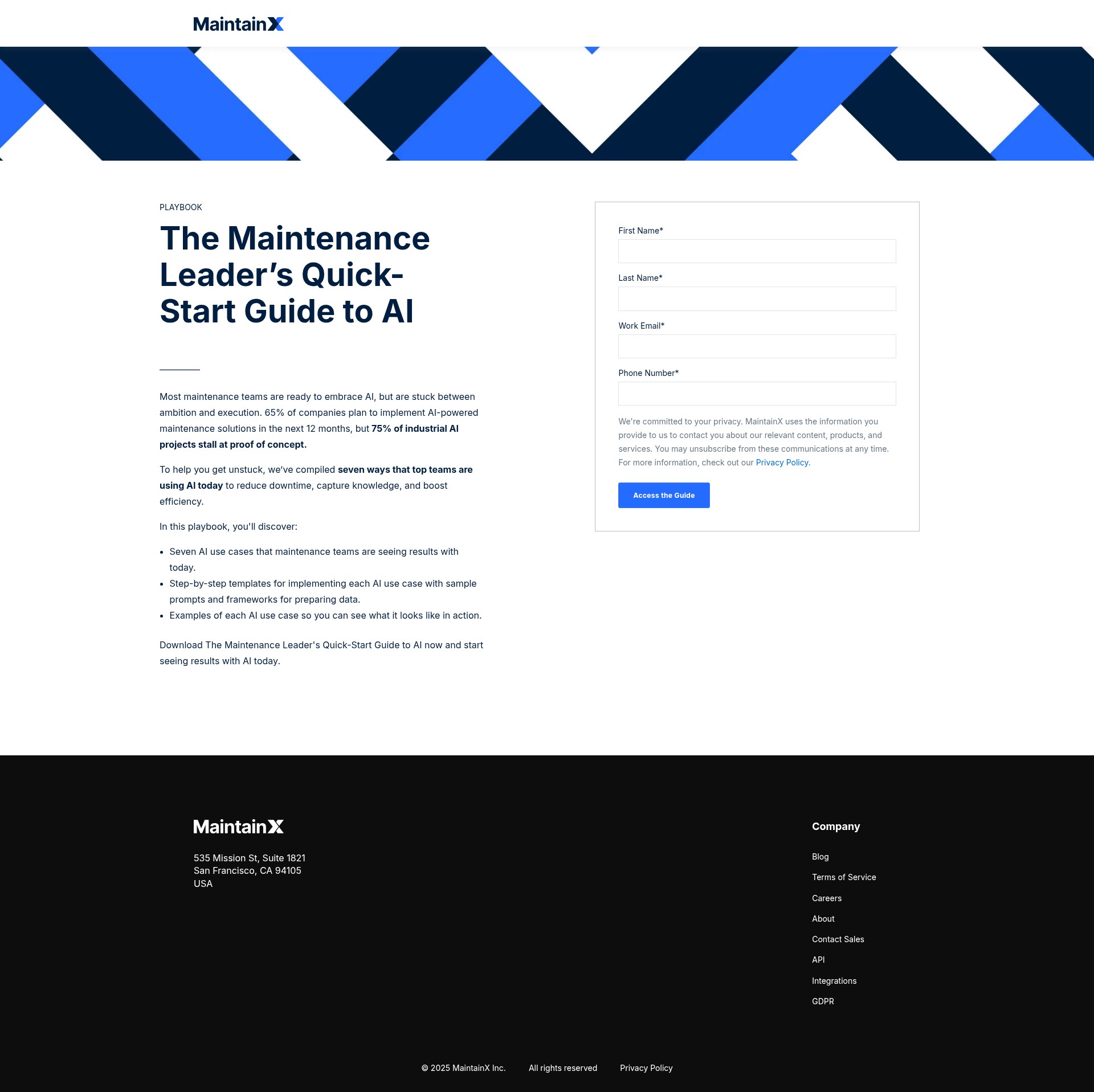 Landing Page