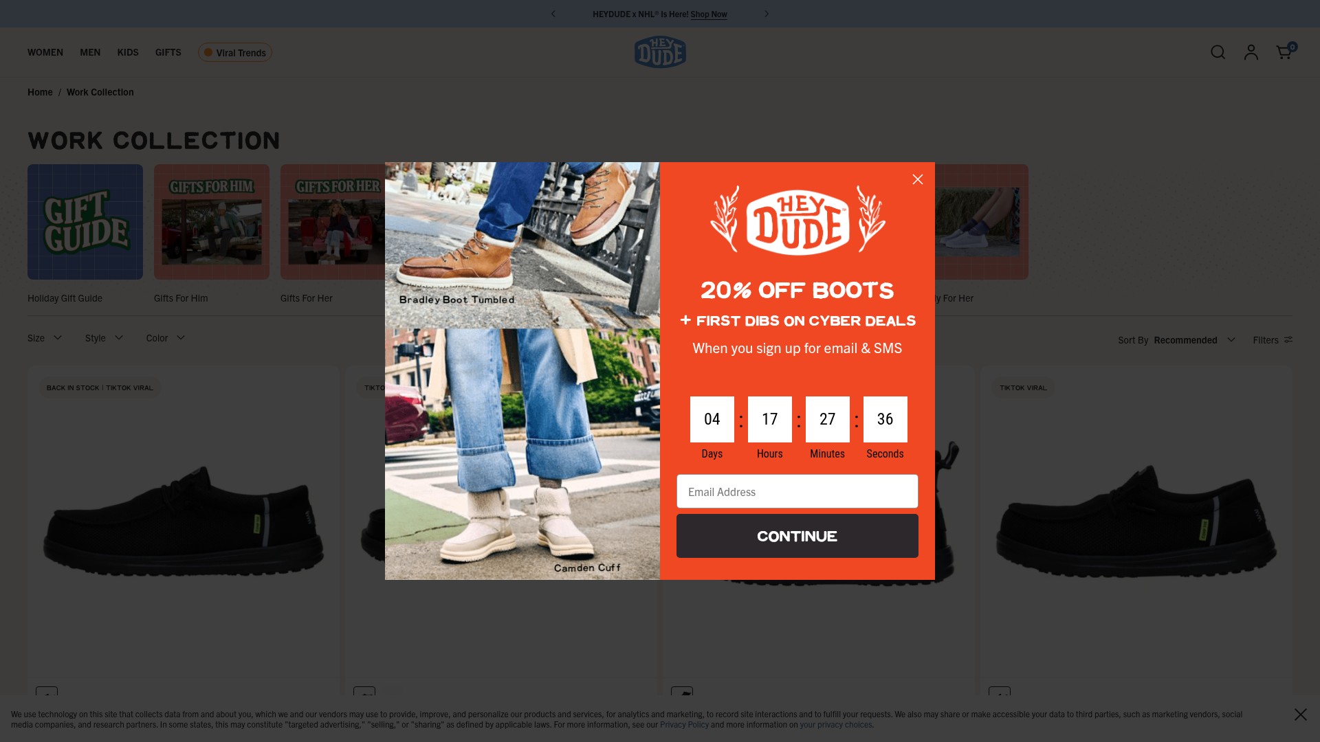 Landing Page