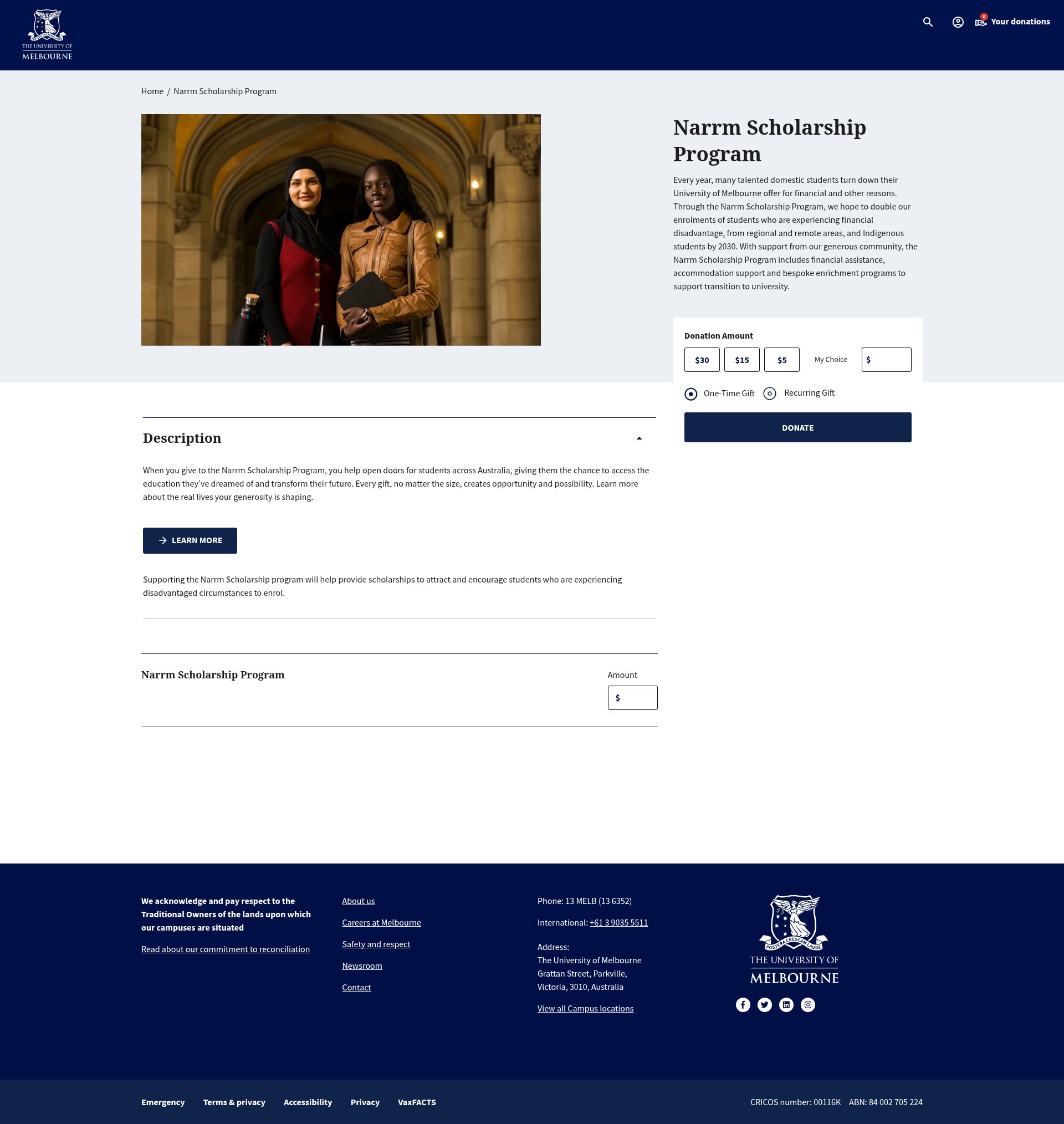 Landing Page