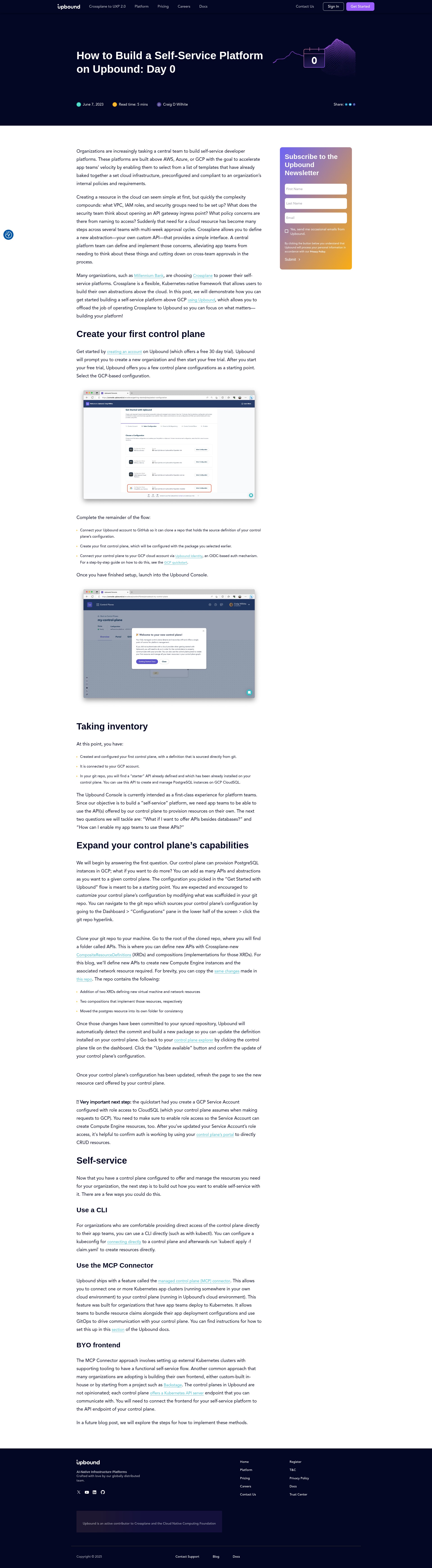 Landing Page