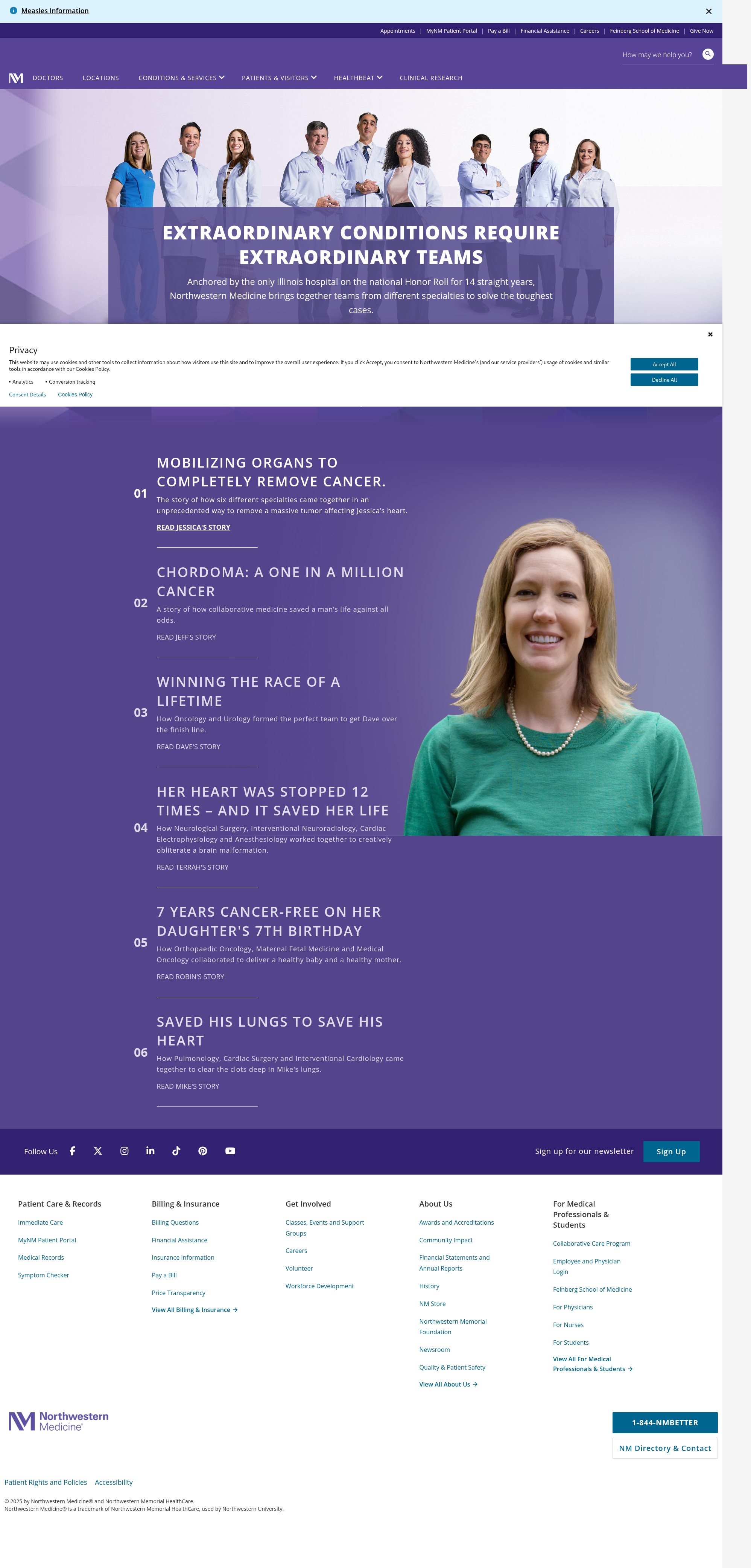 Landing Page