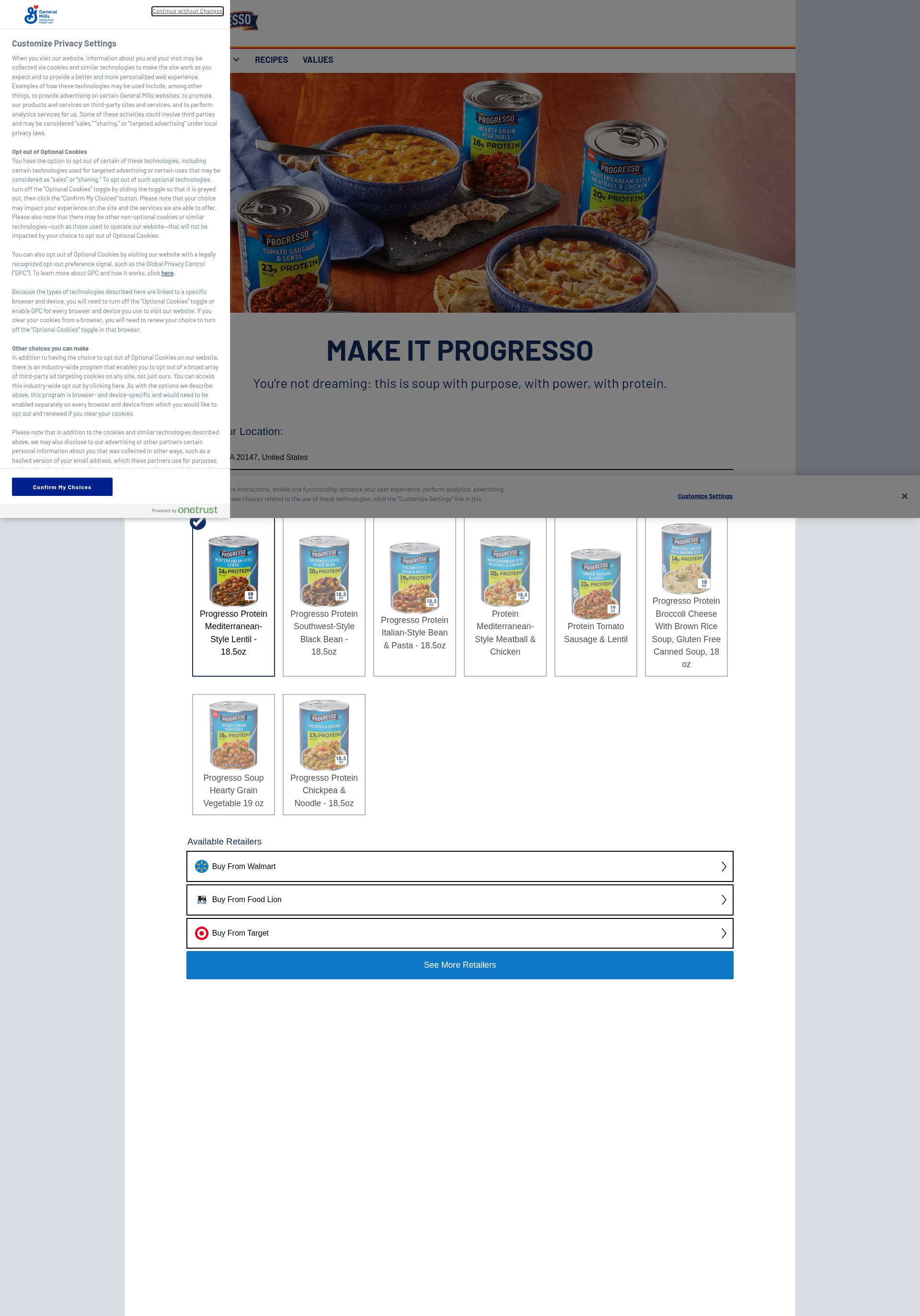Landing Page