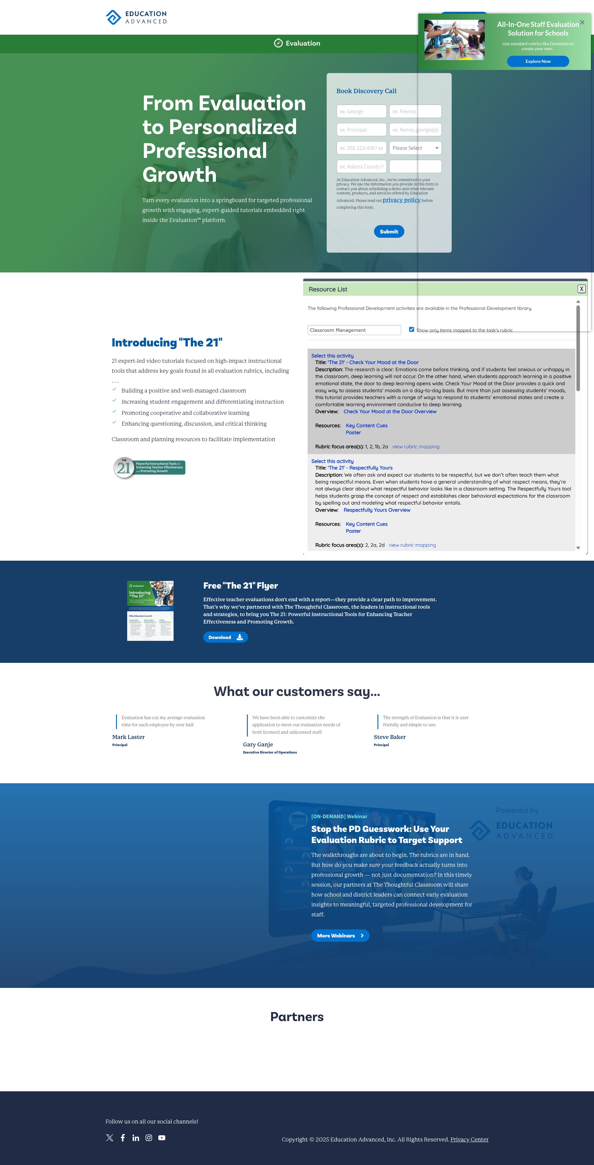 Landing Page