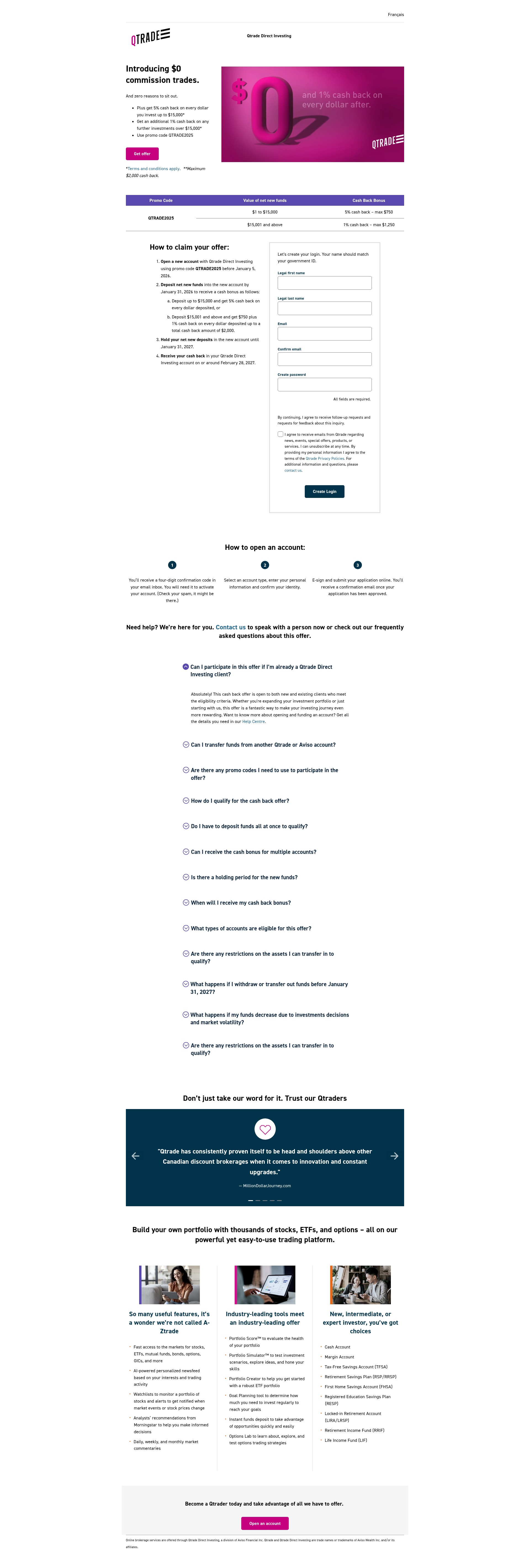 Landing Page
