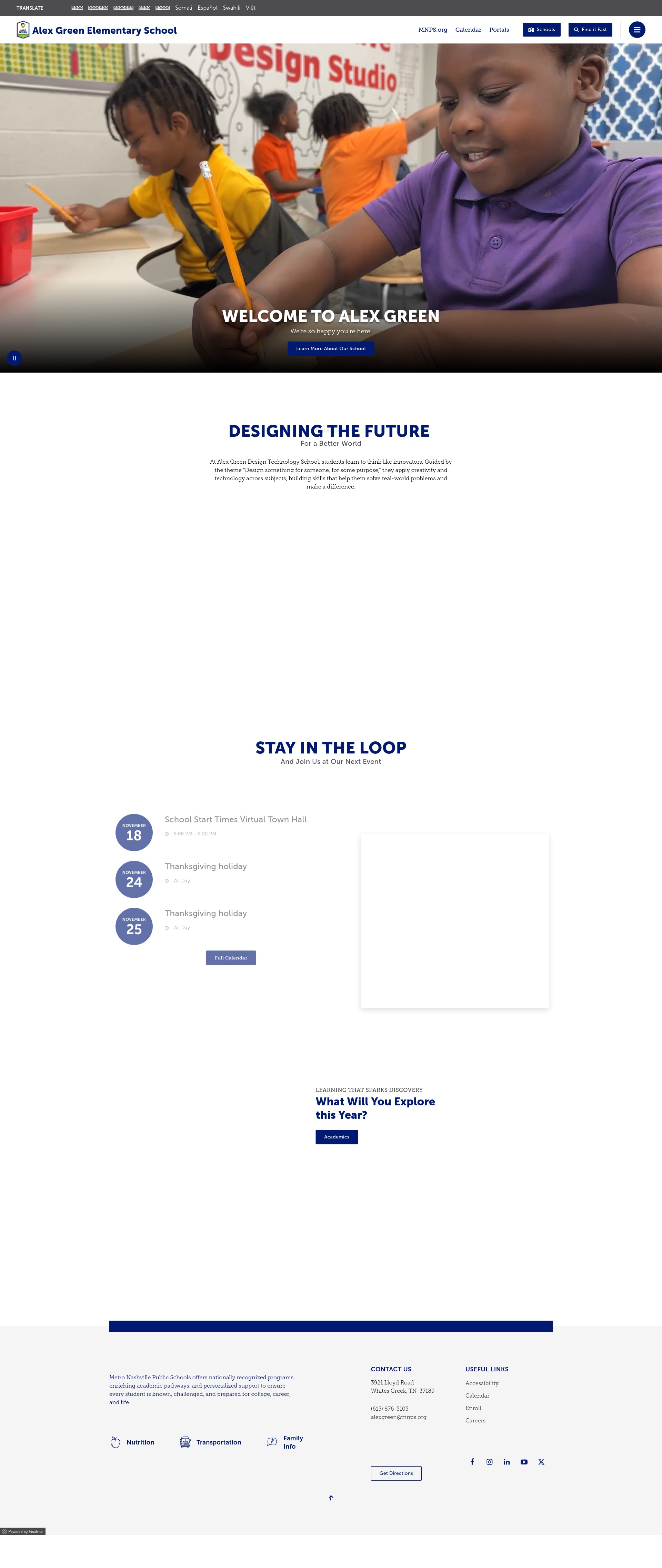 Landing Page