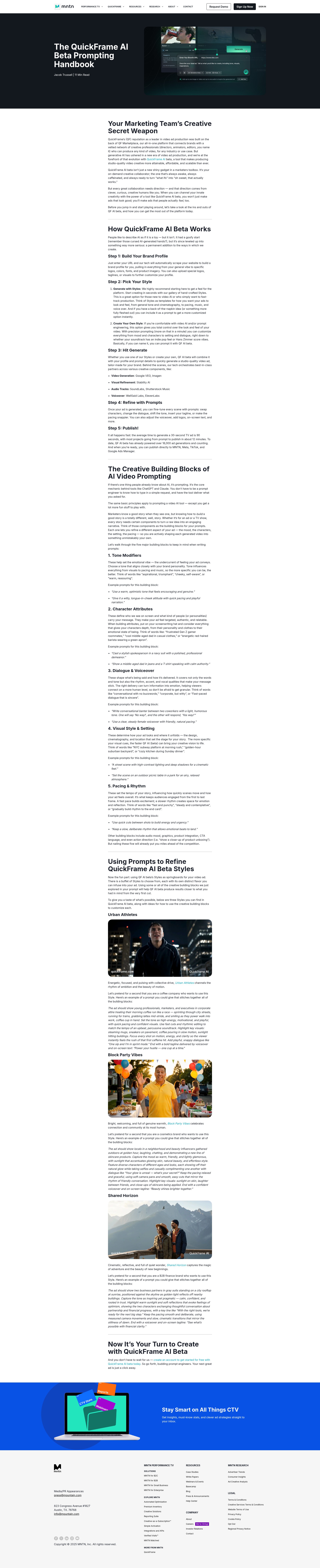 Landing Page