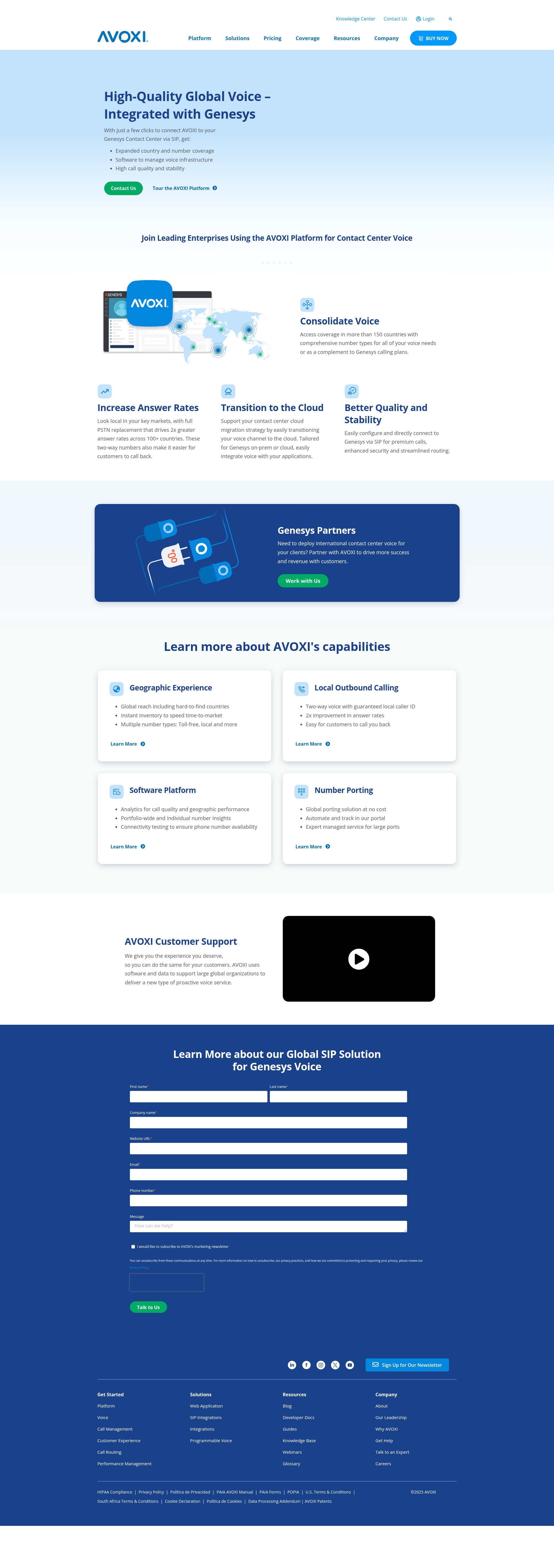 Landing Page