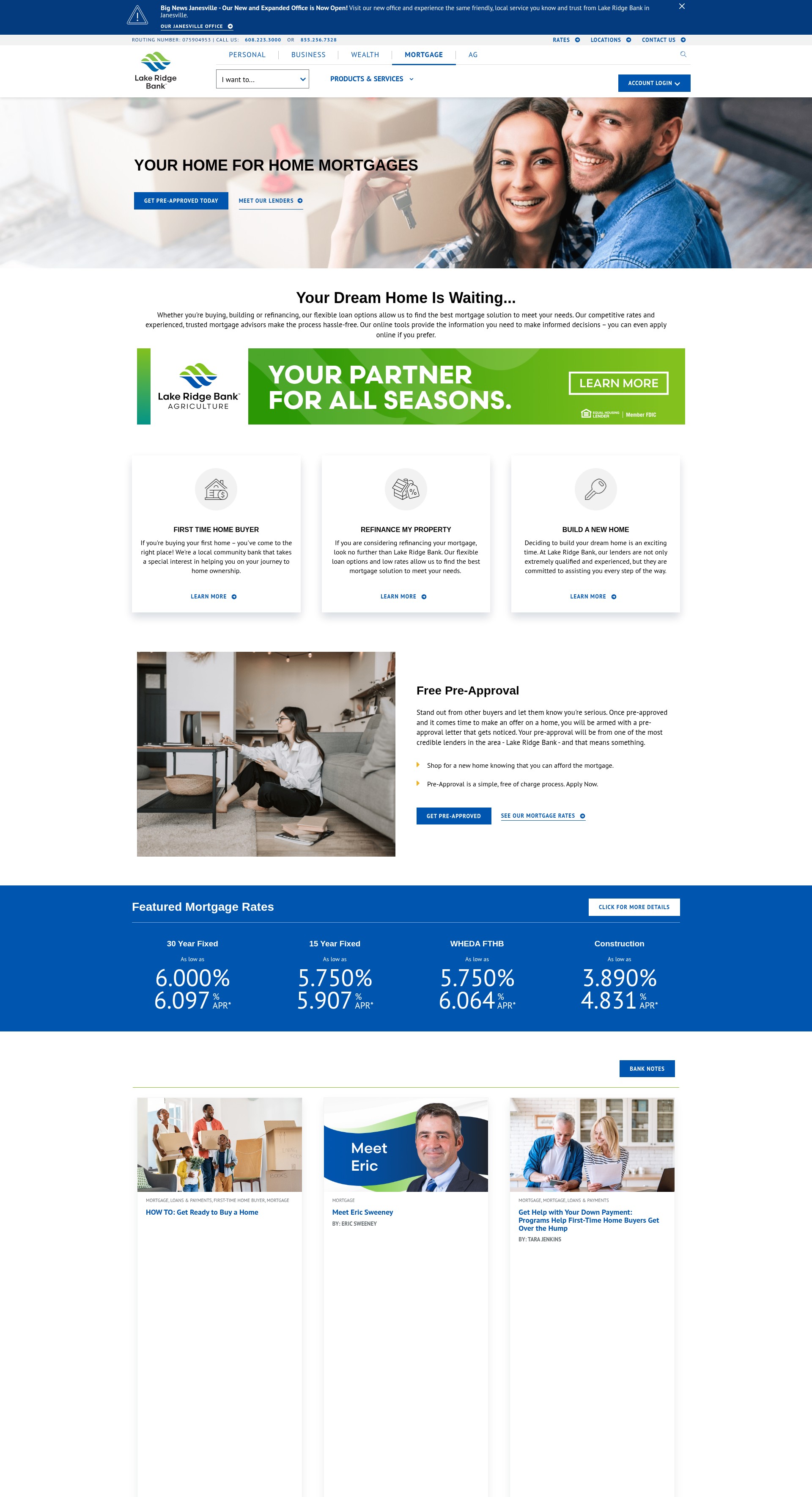 Landing Page