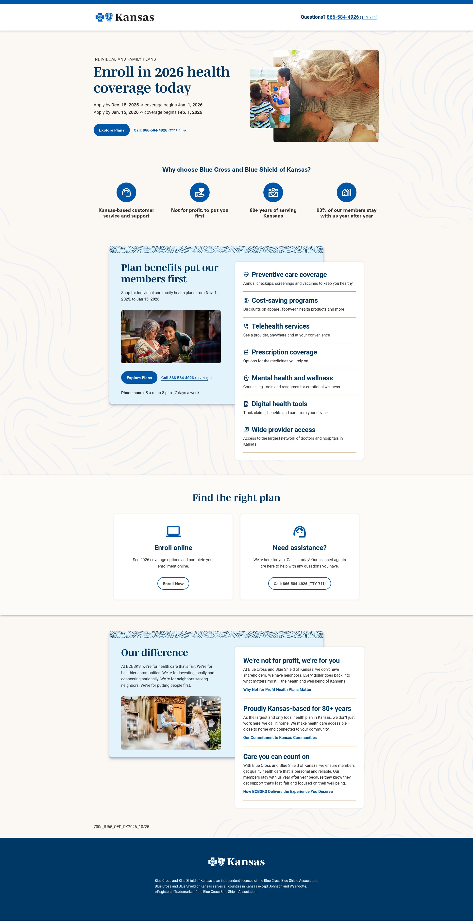Landing Page