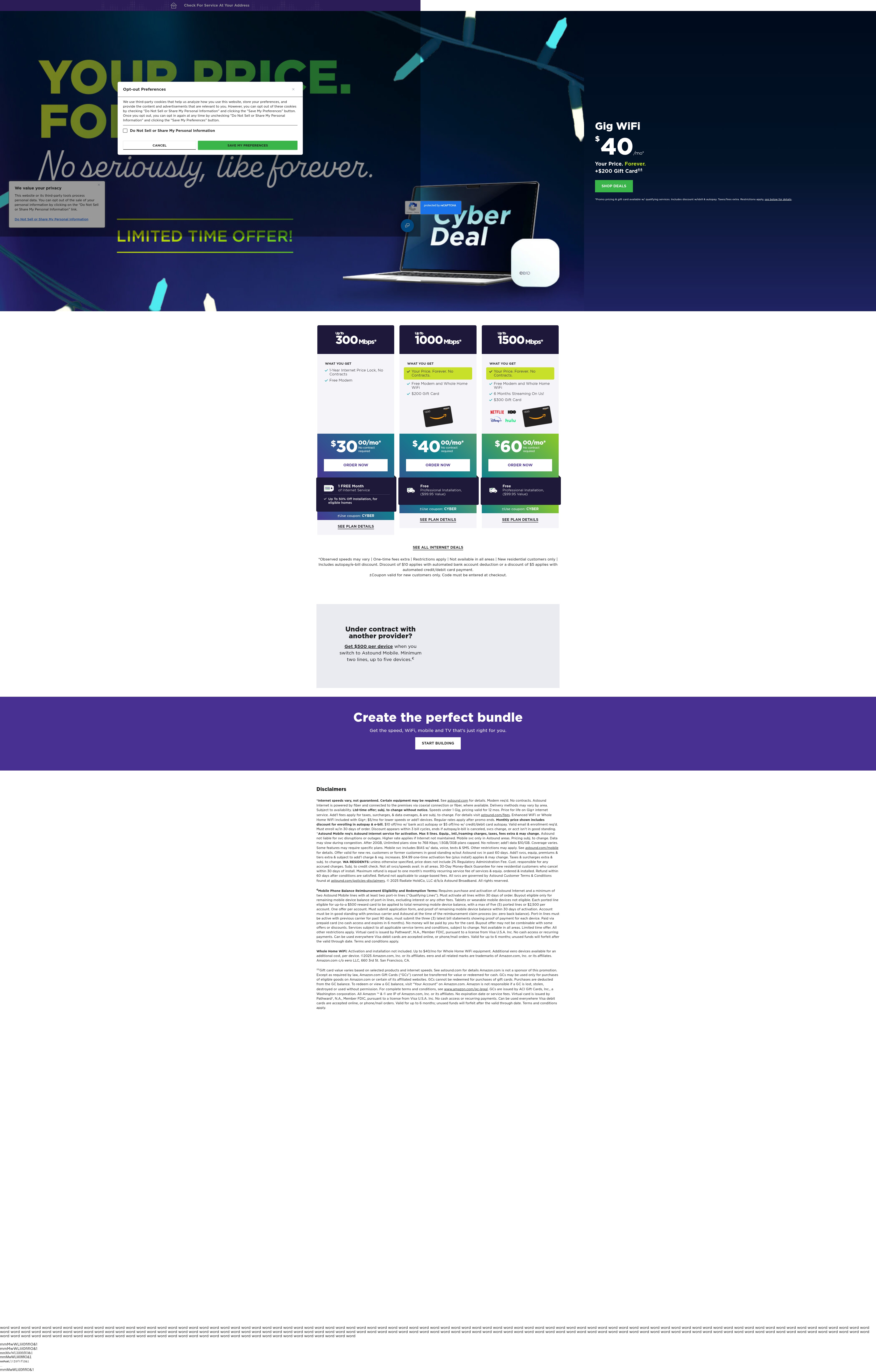 Landing Page