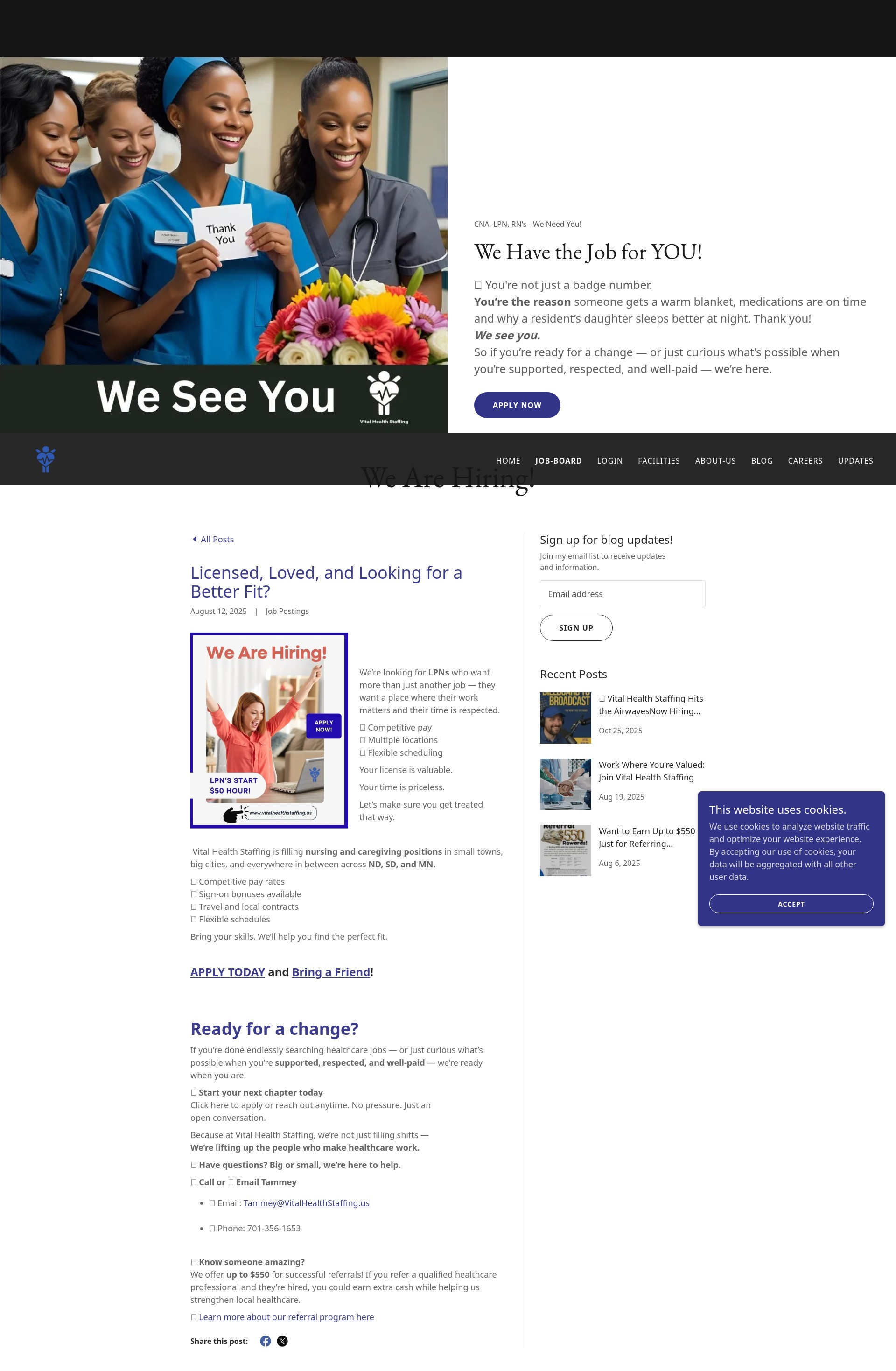 Landing Page
