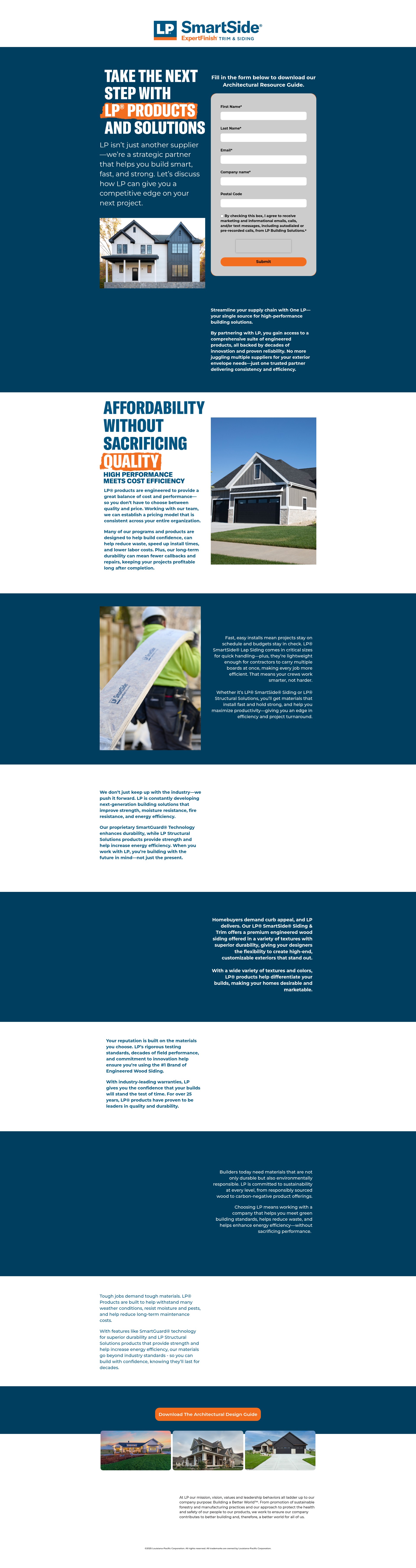 Landing Page
