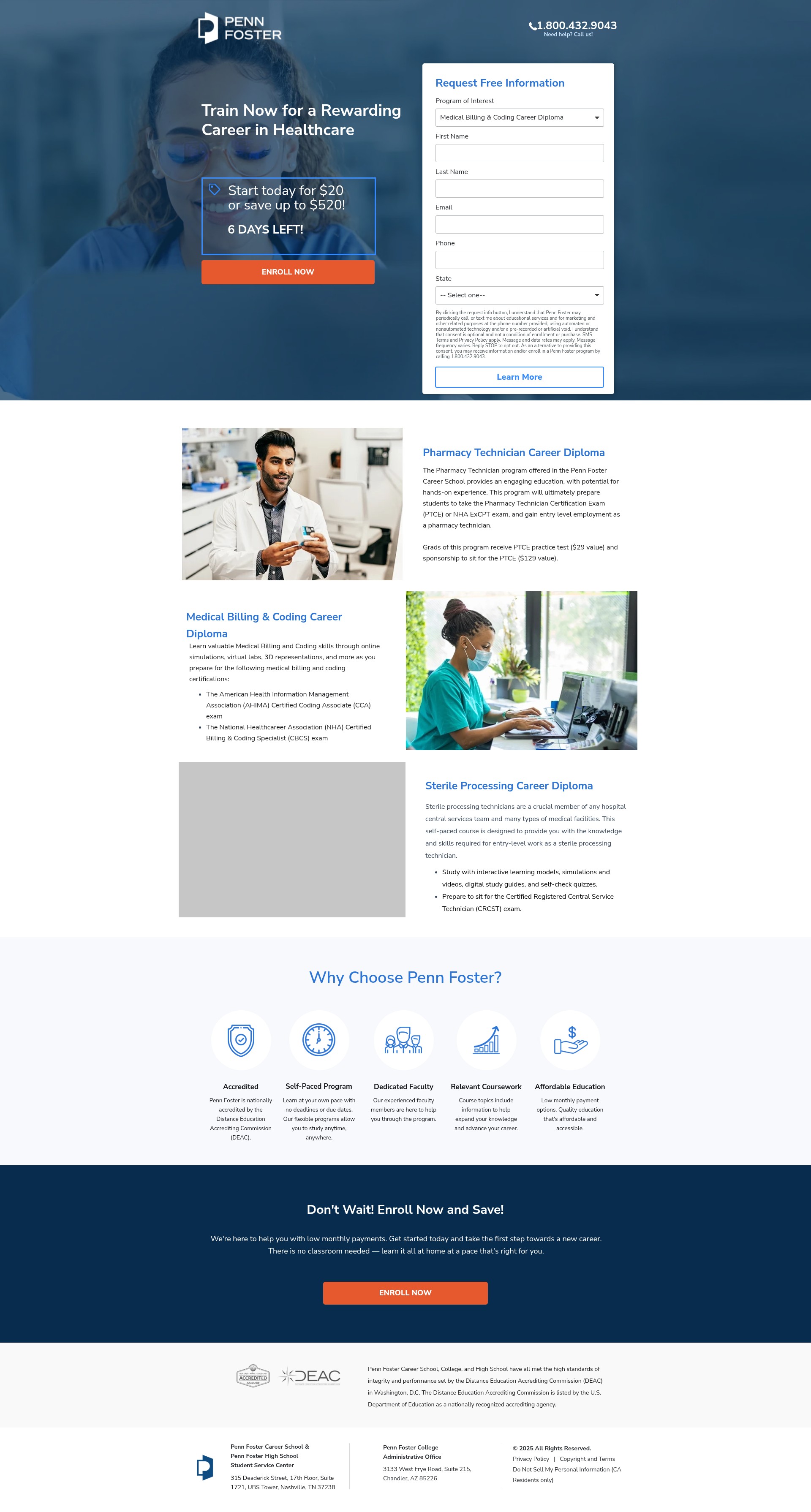 Landing Page