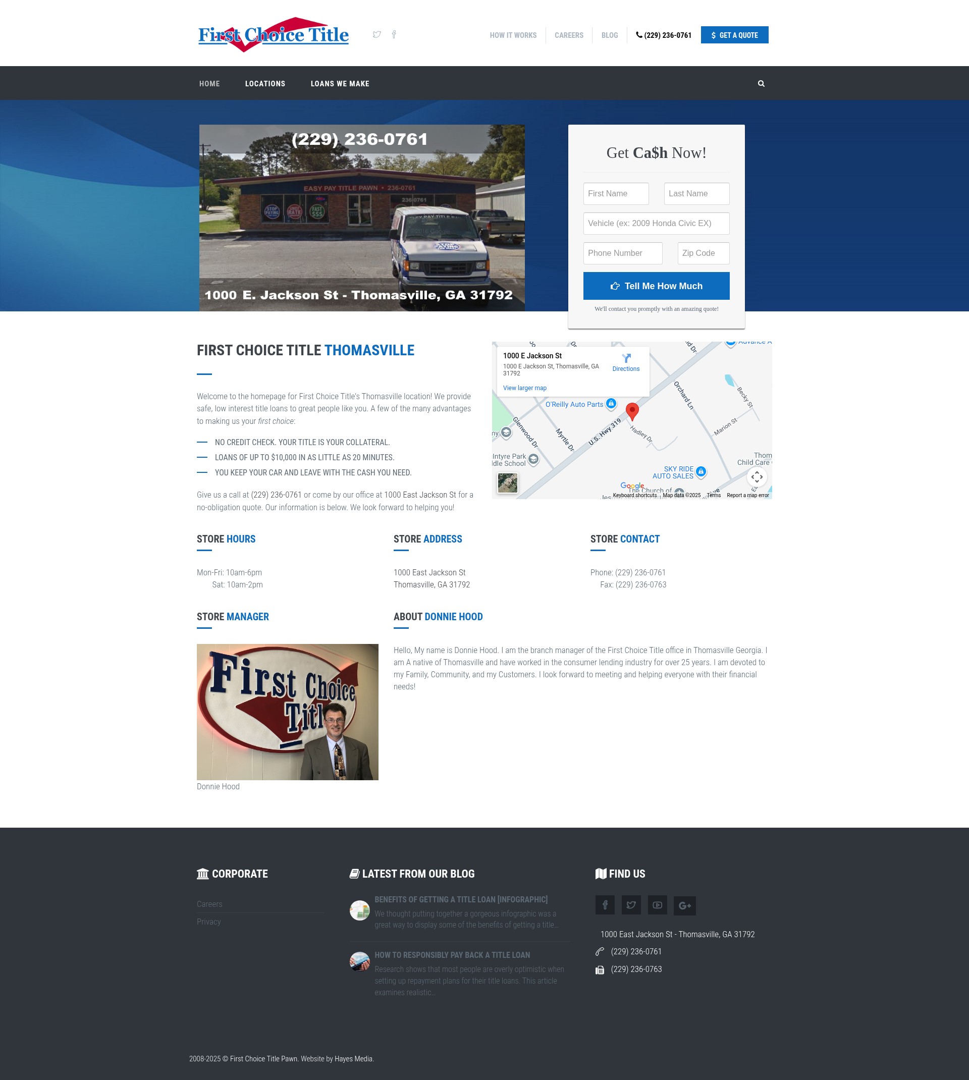 Landing Page