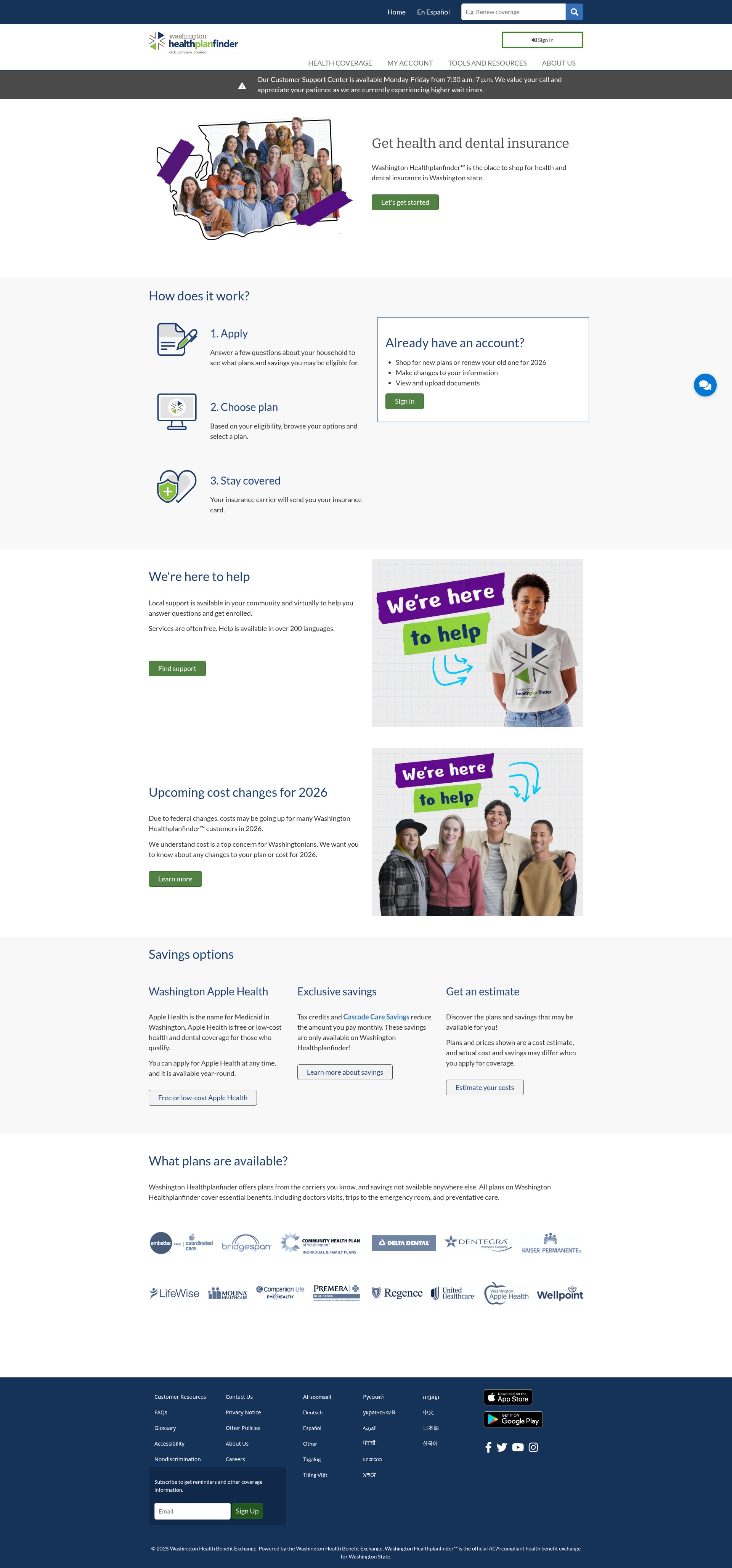 Landing Page