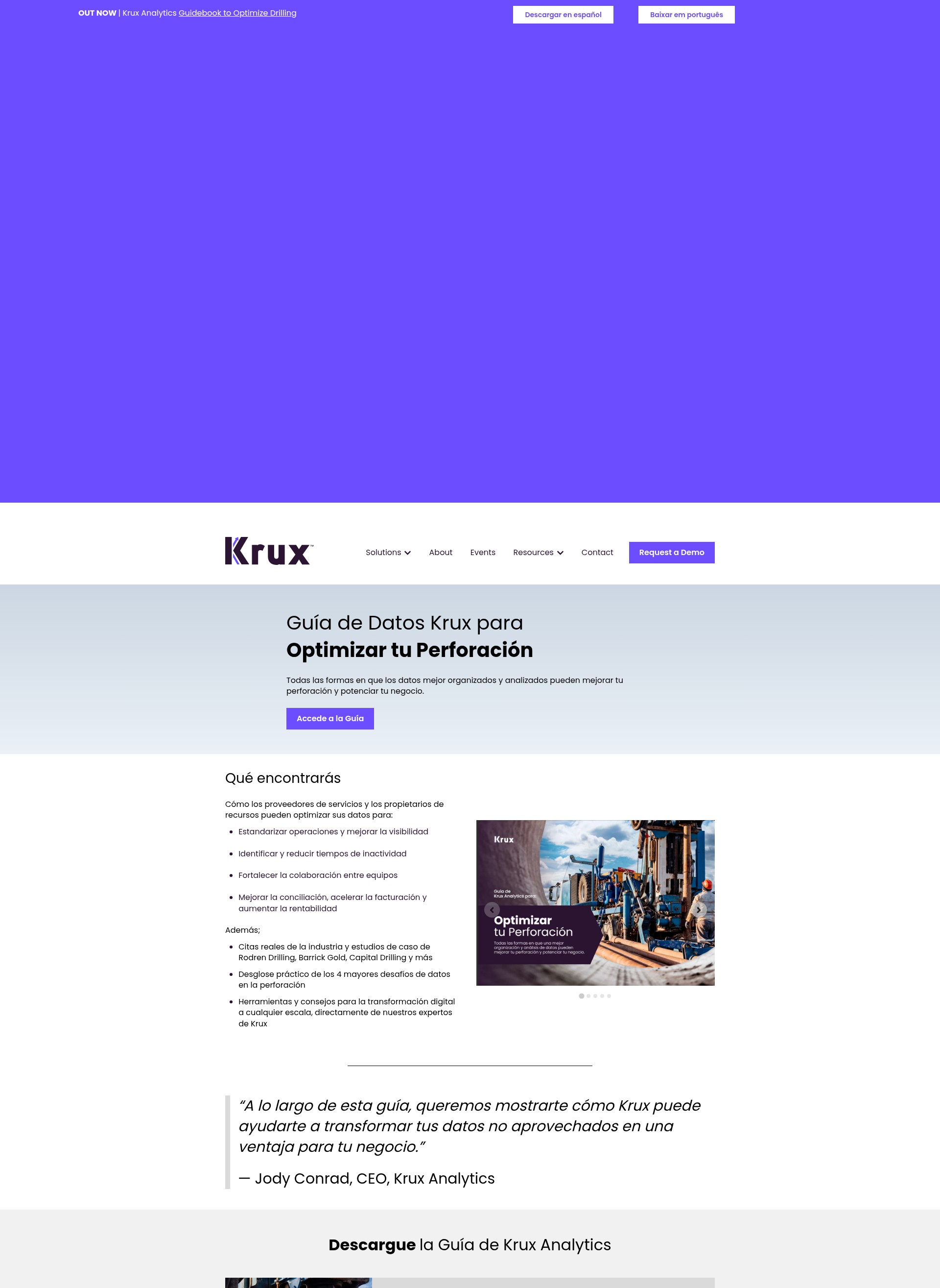 Landing Page