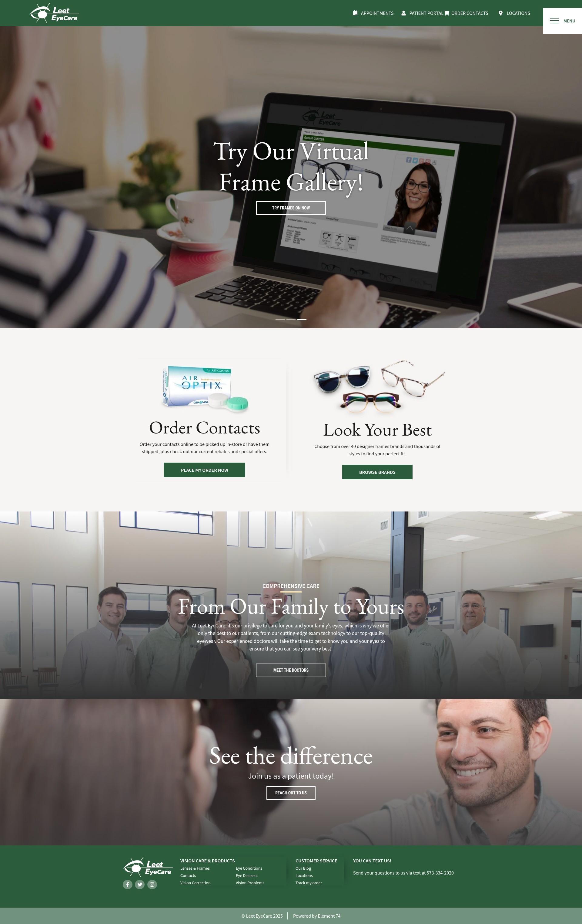 Landing Page