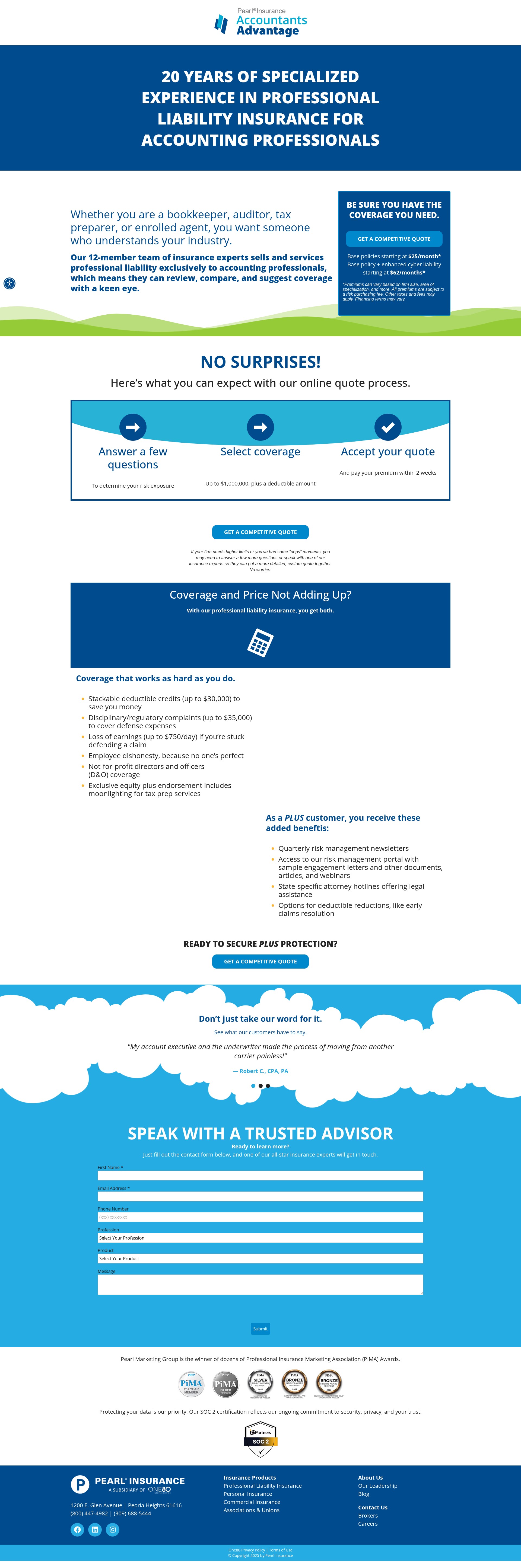 Landing Page