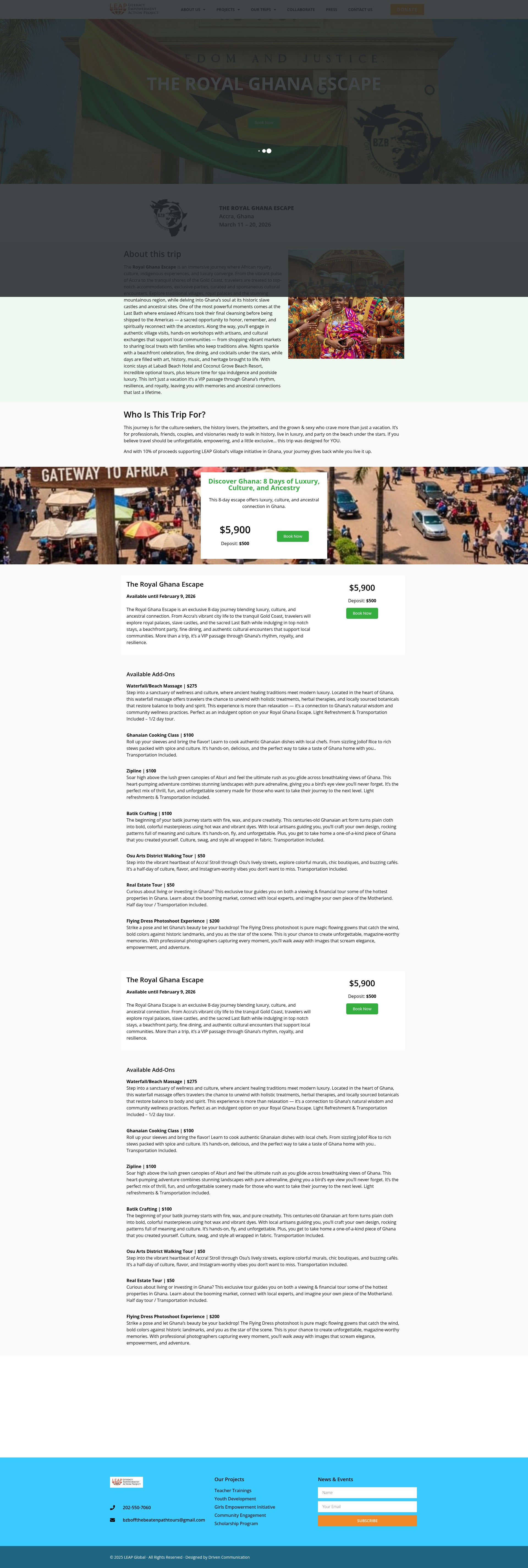 Landing Page