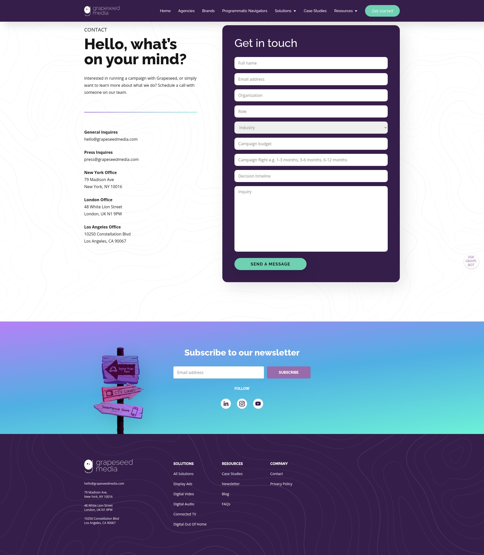 Landing Page