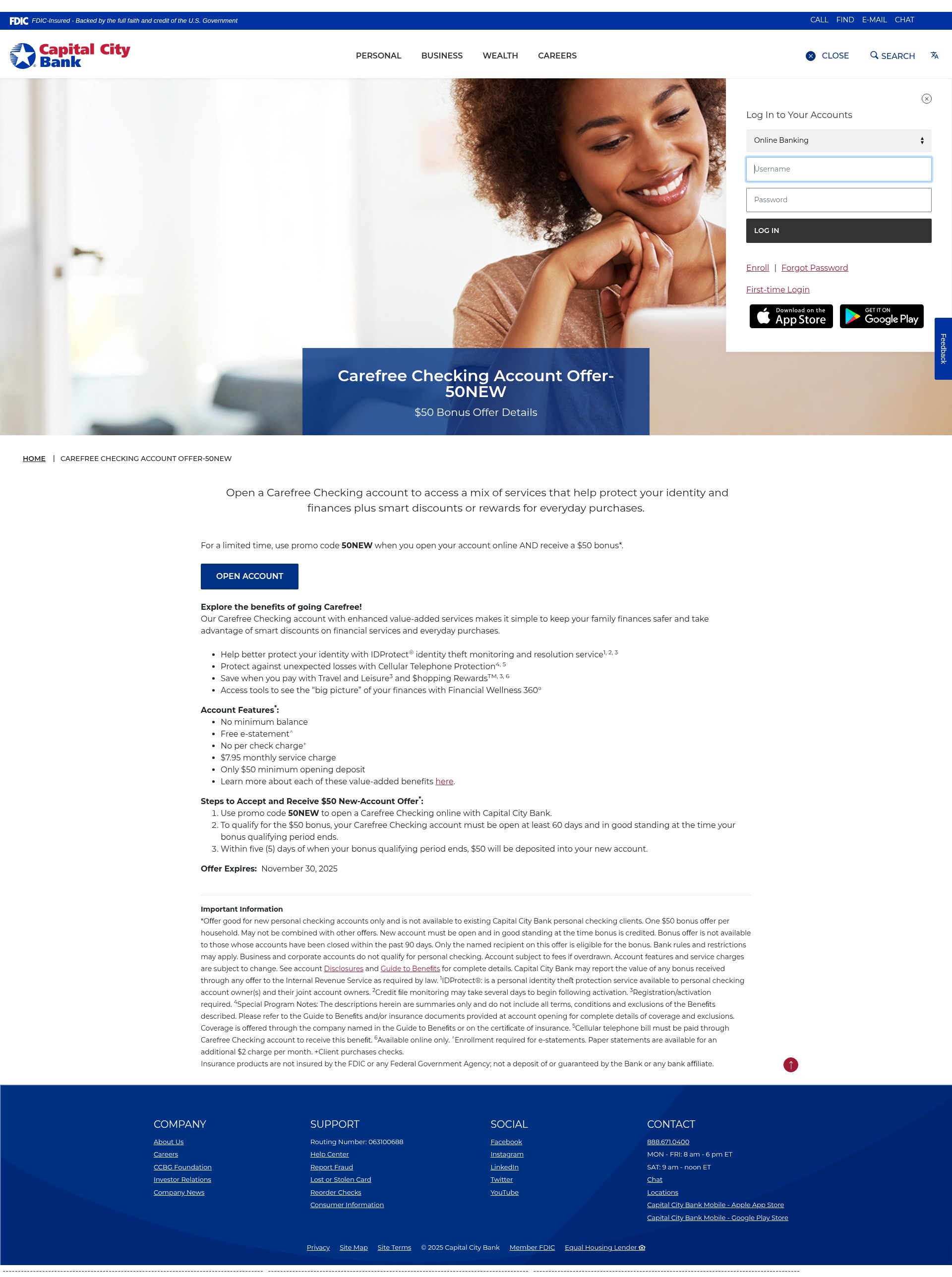 Landing Page
