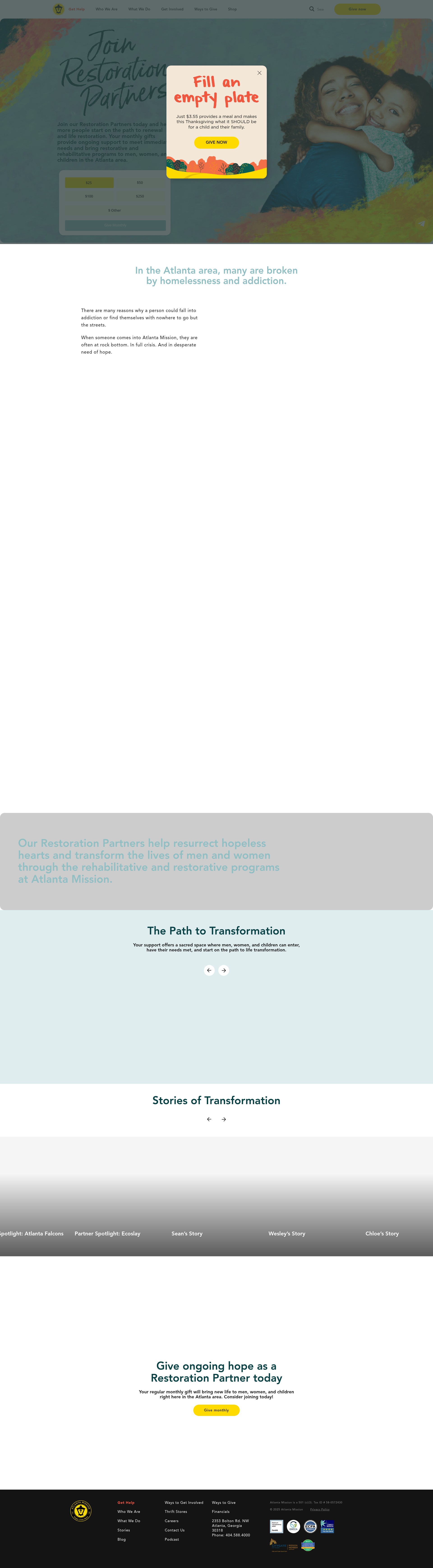 Landing Page