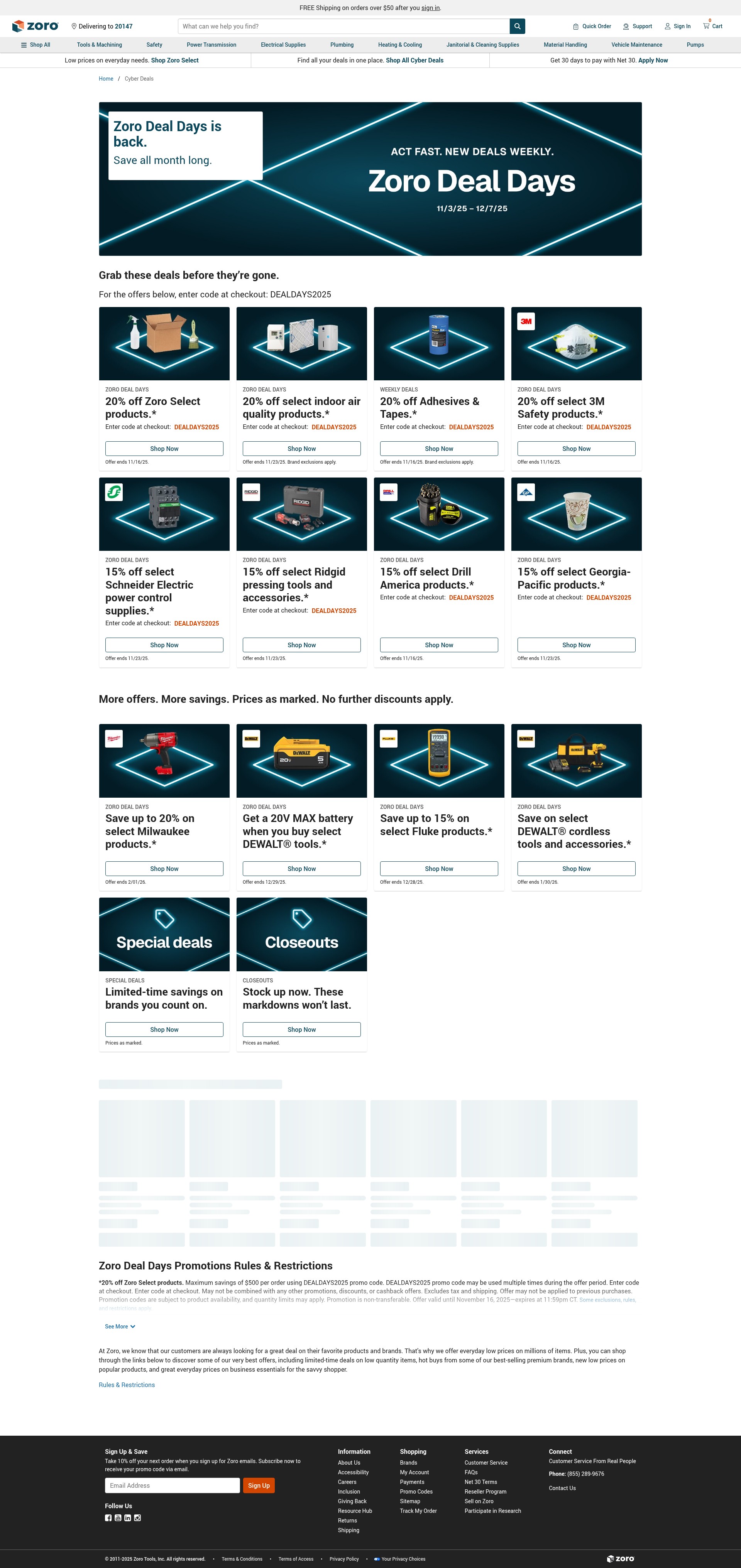 Landing Page