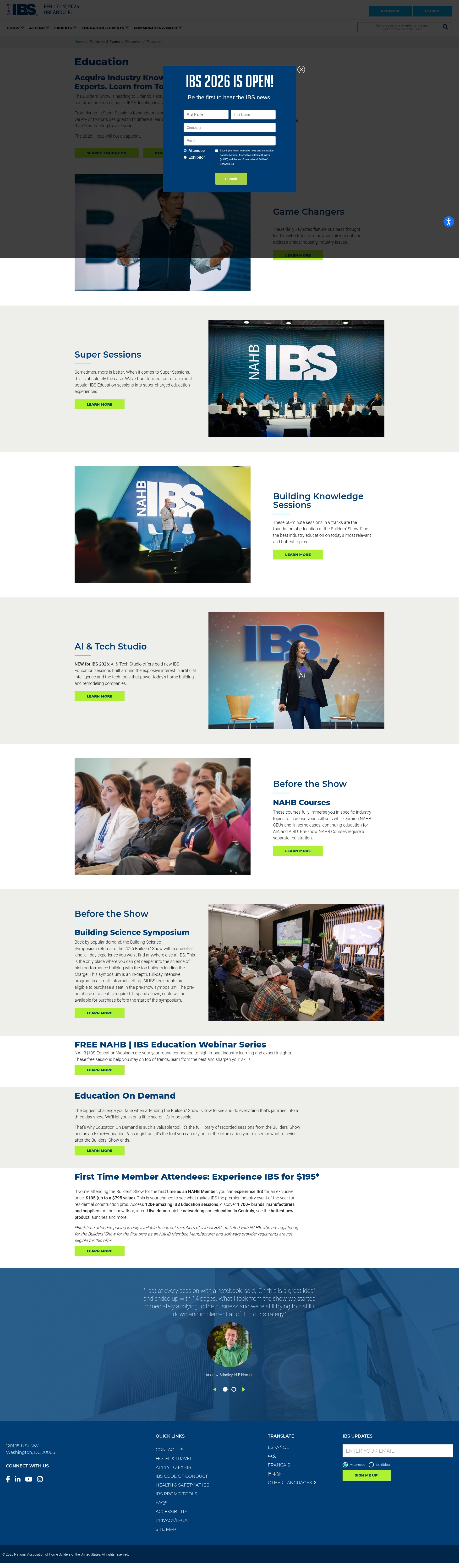 Landing Page