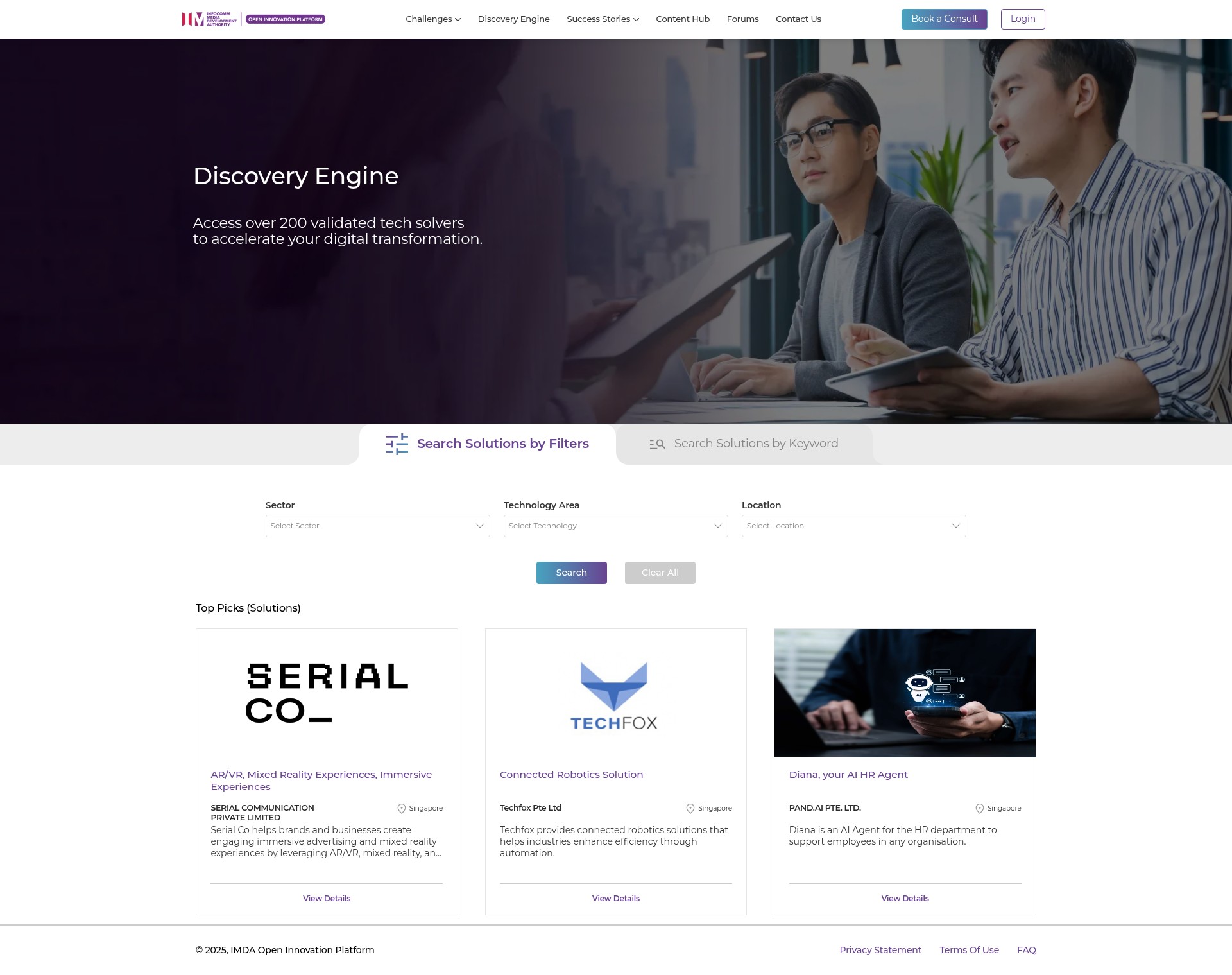 Landing Page