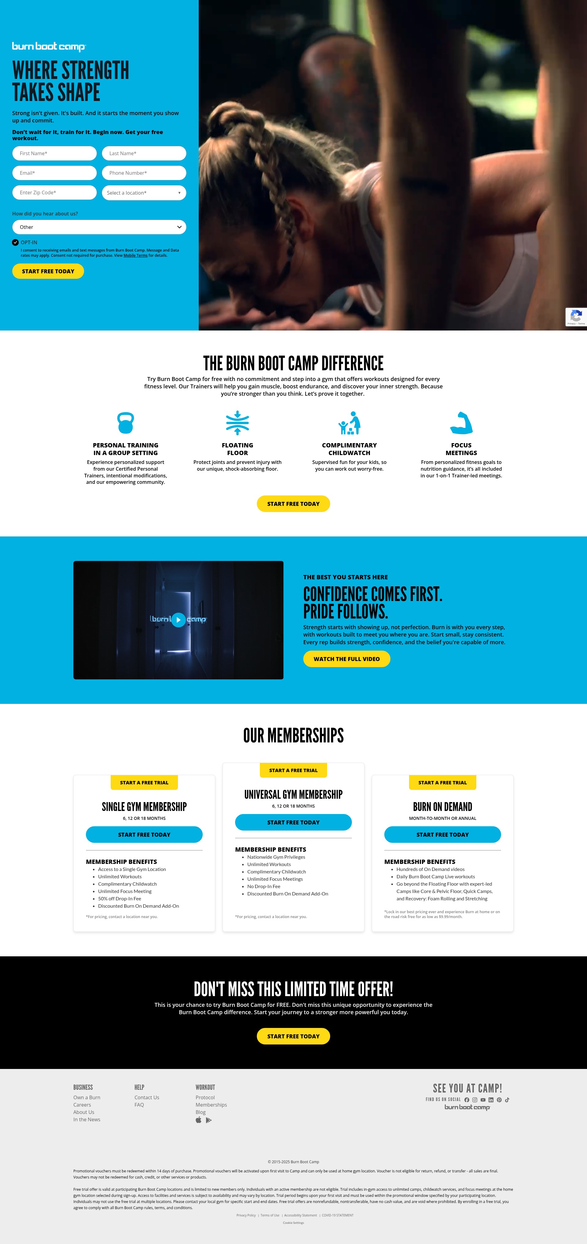 Landing Page