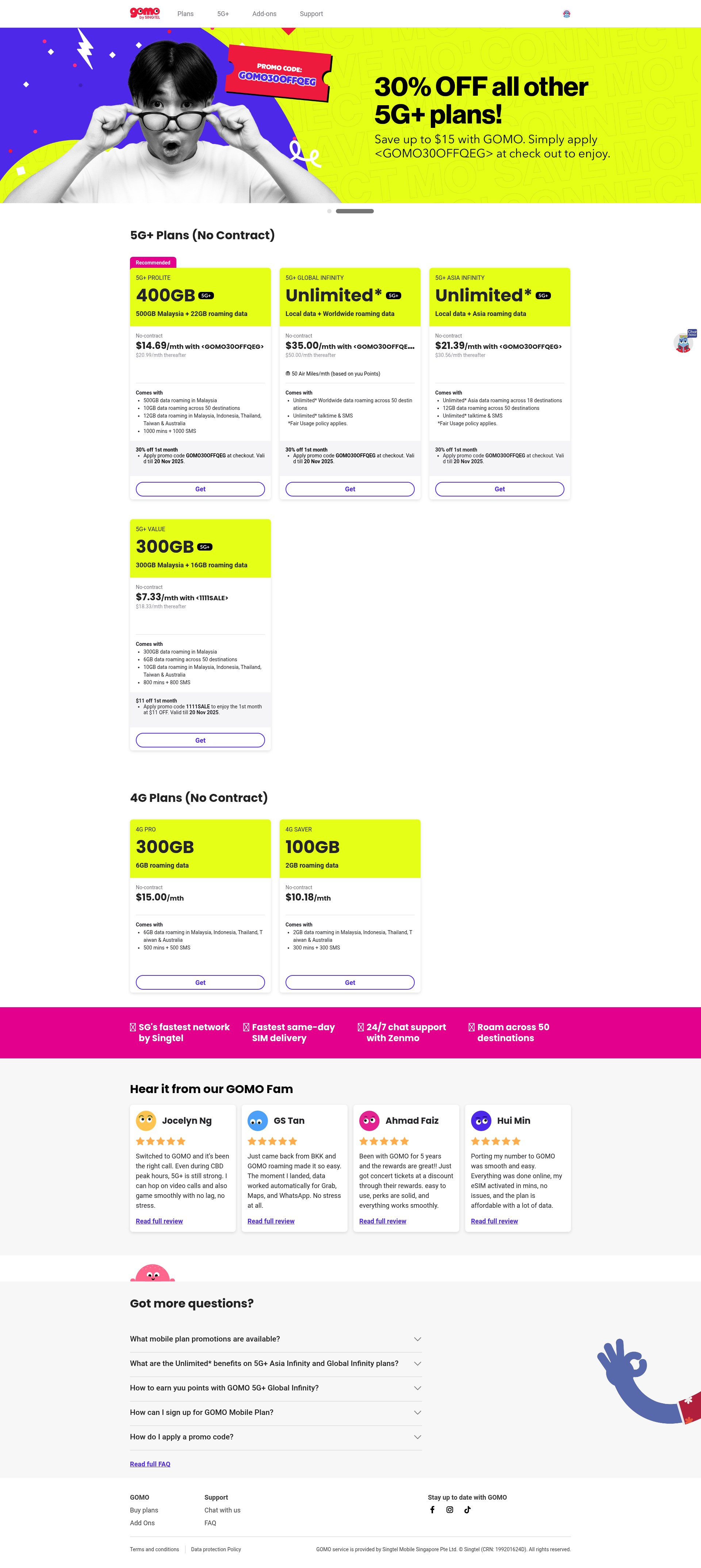 Landing Page